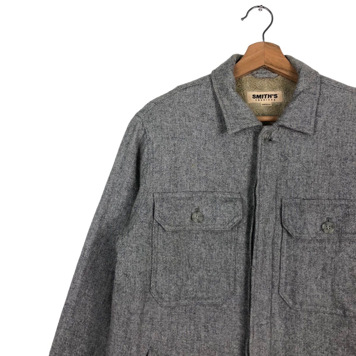 Japanese Brand 🔥Vintage Biker Jacket Smiths’s American Mink Fur Lining Size US M / EU 48-50 / 2 - 7 Thumbnail