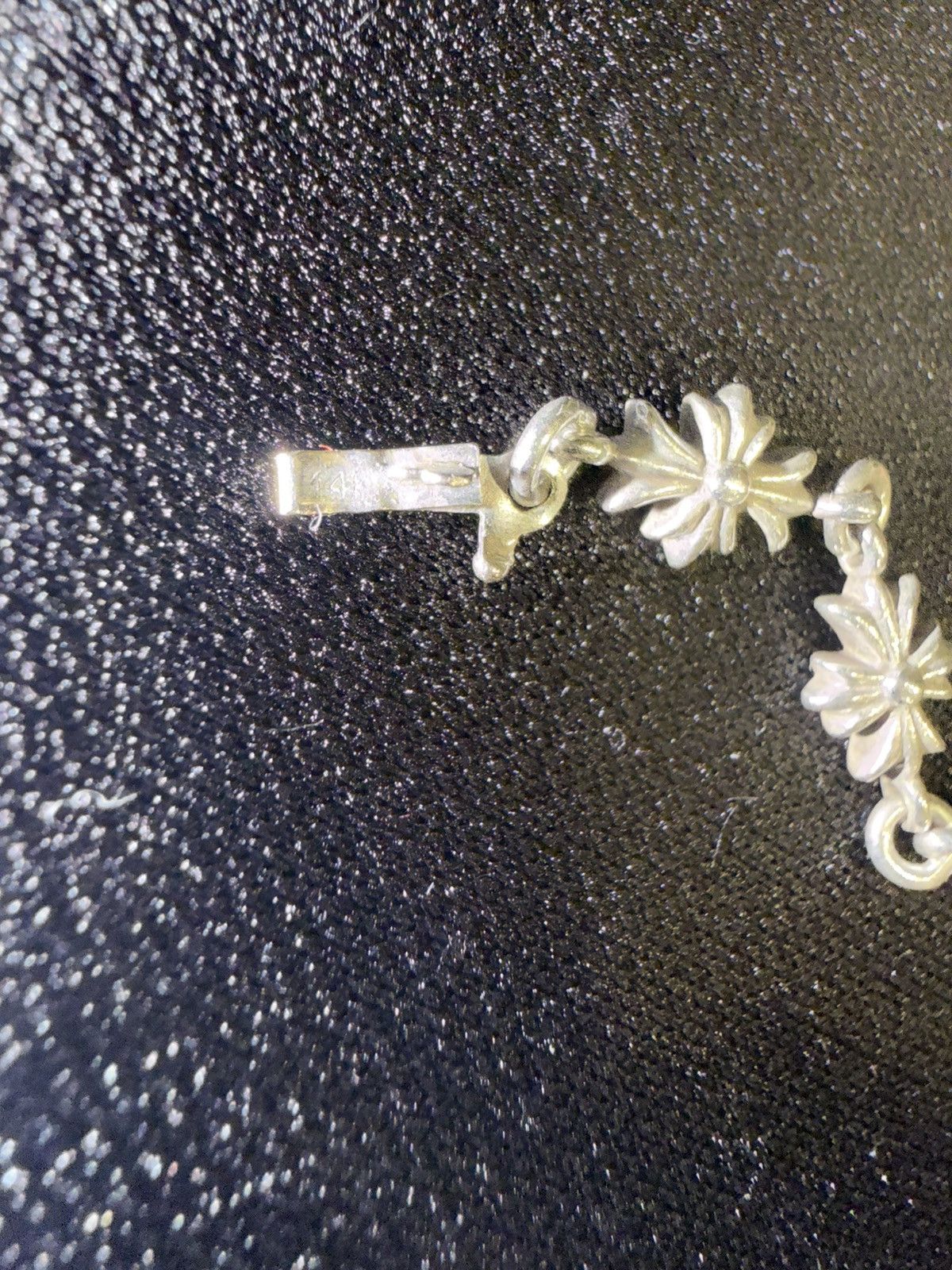 Chrome Hearts Chrome Hearts Tiny E Bracelet in Silver - 12 Links Size ONE SIZE - 11 Thumbnail