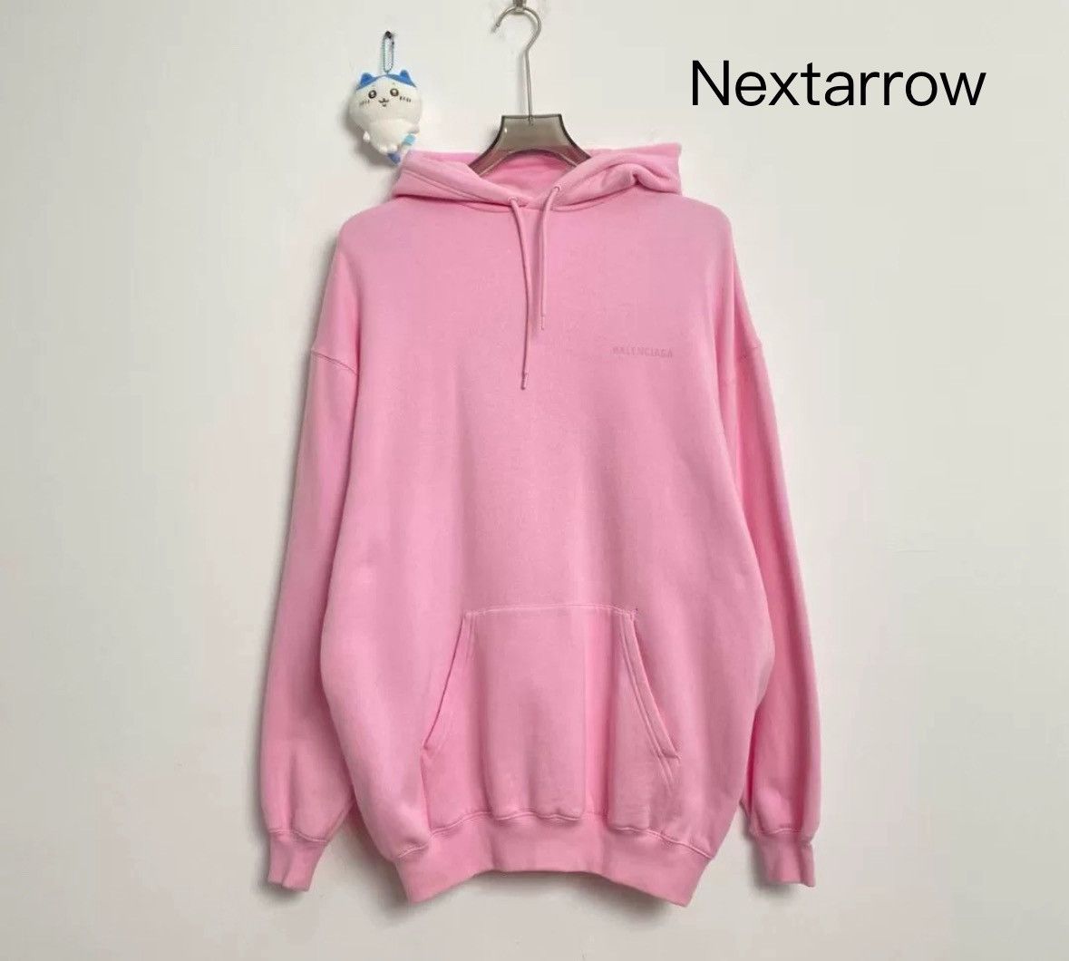 Balenciaga Balenciaga Pink front and back logo hoodie 2412-Nextarrow Size US XS / EU 42 / 0 - 1 Thumbnail