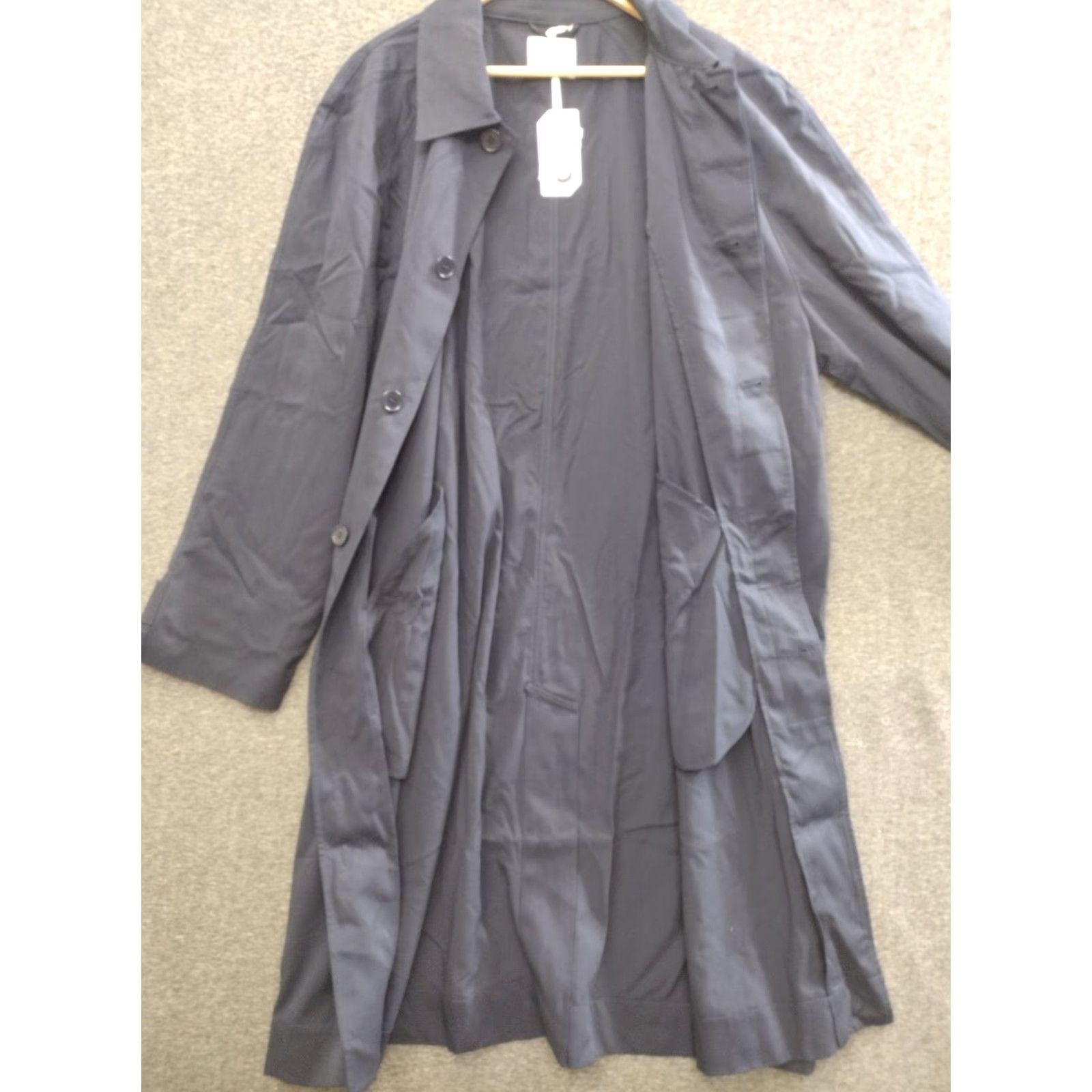 Vintage St stylus X LaDarius Campbell Trench Coat Navy XL Pockets Button Men Size US XL / EU 56 / 4 - 4 Thumbnail