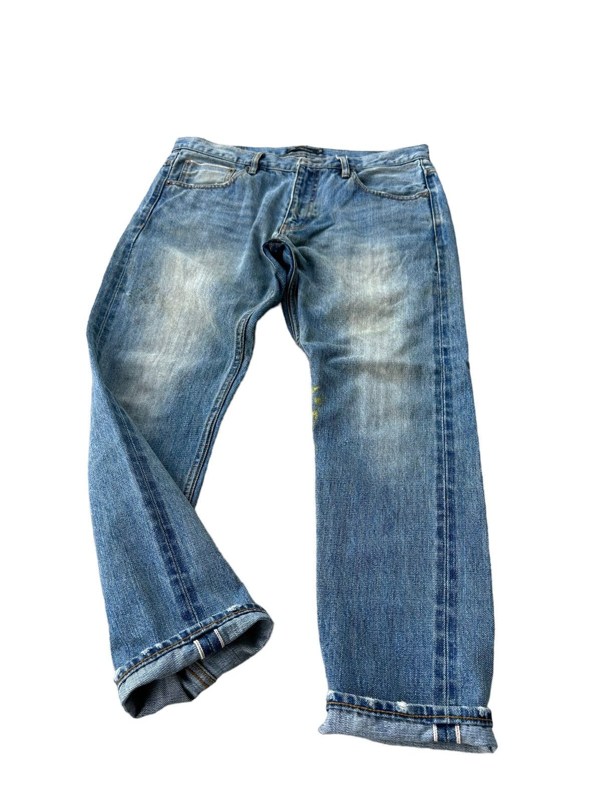 Vintage Audience selvedge denim jeans Size US 30 / EU 46 - 6 Thumbnail