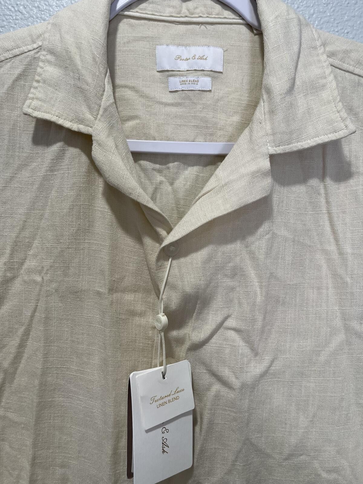 Other Porter and Ash Men's Short Sleeve Button-Up Shirt Size US S / EU 44-46 / 1 - 2 Thumbnail