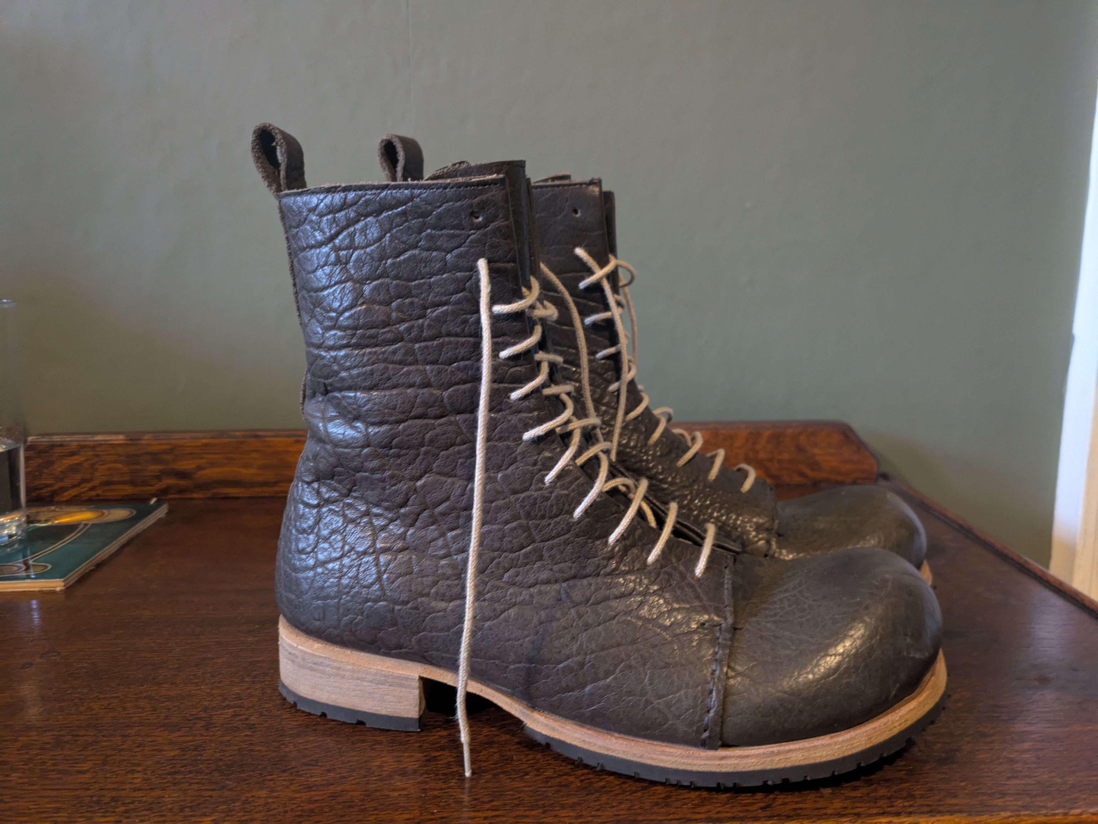 Ma+ Bison leather boots Size US 8 / EU 41 - 1 Thumbnail