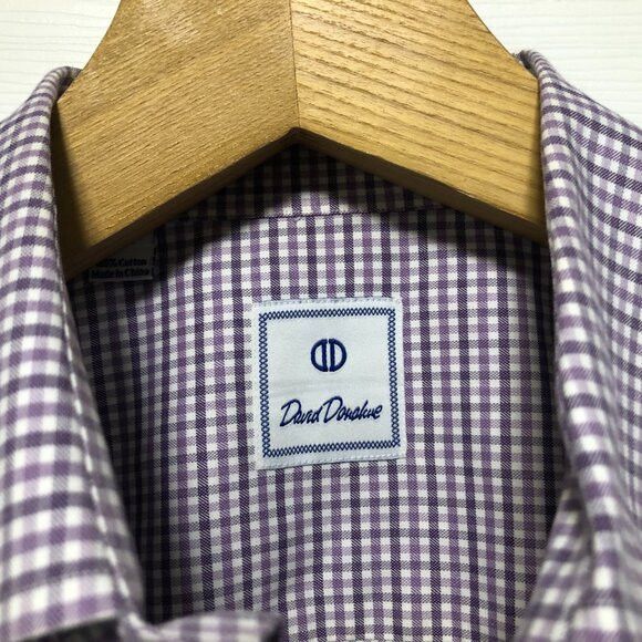 David Donahue David Donahue men's 100%cotton casual shirt size: XL Size US XL / EU 56 / 4 - 3 Thumbnail