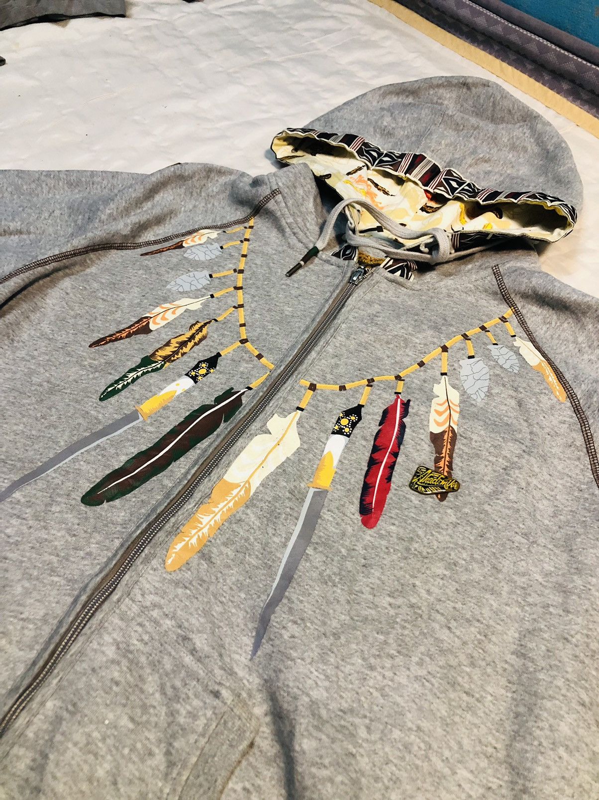 Akademiks × Vintage Vintage Akademiks Multi Pocket Zipper Hoodie (3) Size US XL / EU 56 / 4 - 6 Thumbnail