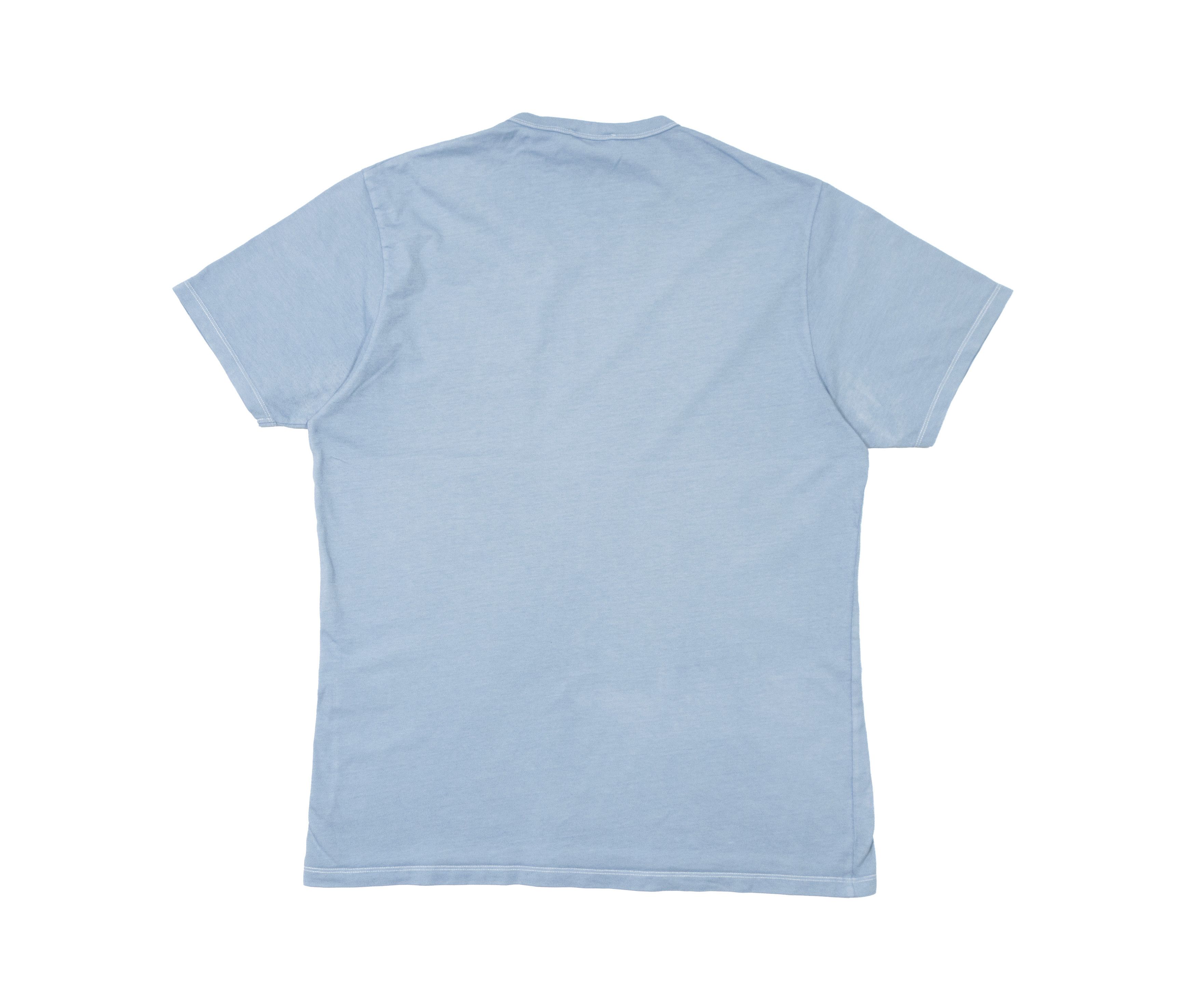 Maison Kitsune Tricolor Fox Patch Classic Pocket T-Shirt Size US M / EU 48-50 / 2 - 2 Thumbnail
