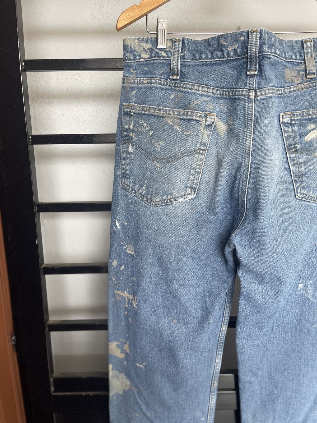 Carhartt Distressed Paint Stains Carhatt Relaxed Fit Denim Size US 34 / EU 50 - 7 Thumbnail
