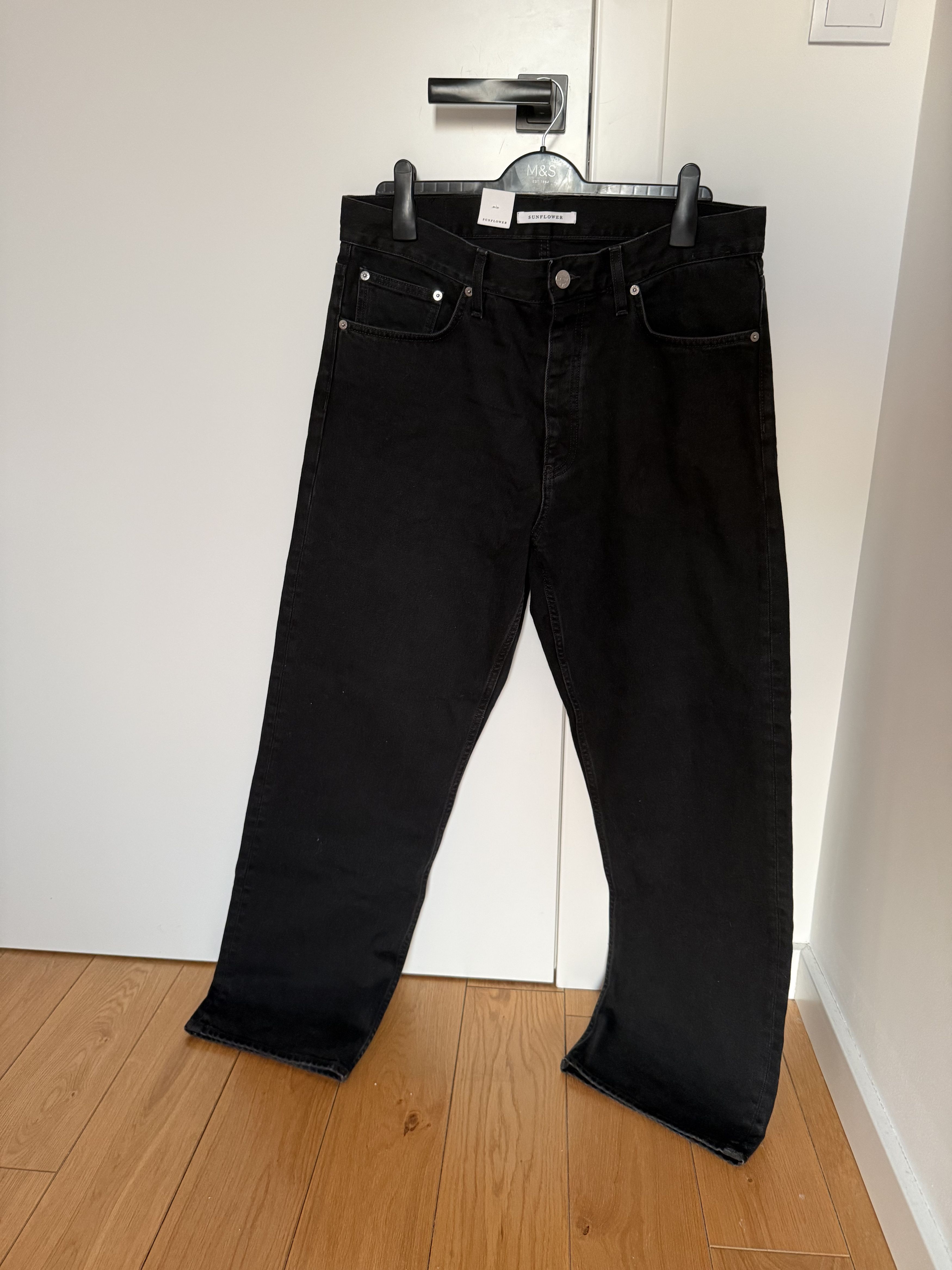 Sunflower Sunflower Loose Jeans Washed Black 2 Size US 34 / EU 50 - 1 Thumbnail