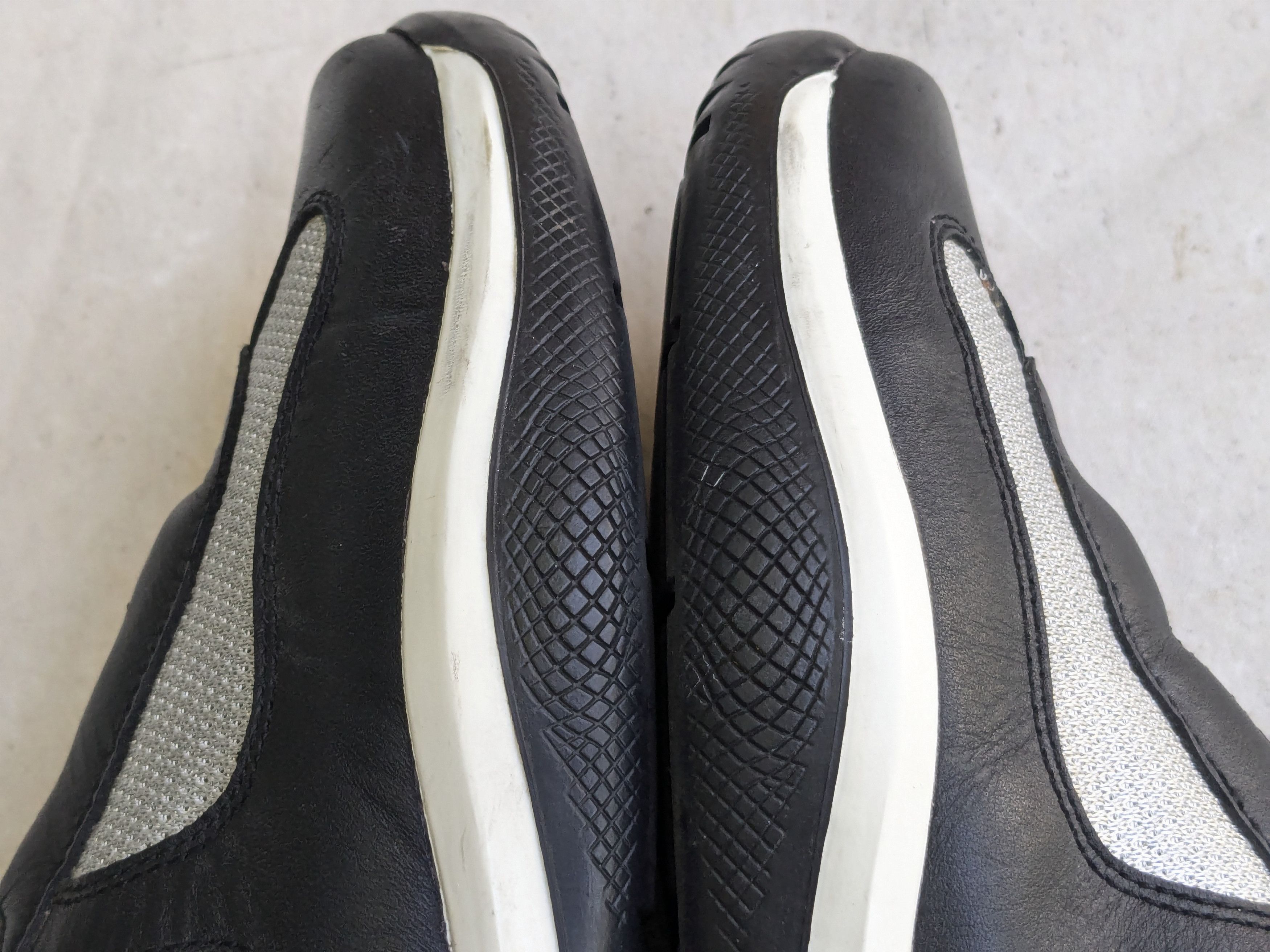 Prada Prada America's Cup Sneakers Black Silver 9.5 Leather Size US 9.5 / EU 42-43 - 7 Thumbnail