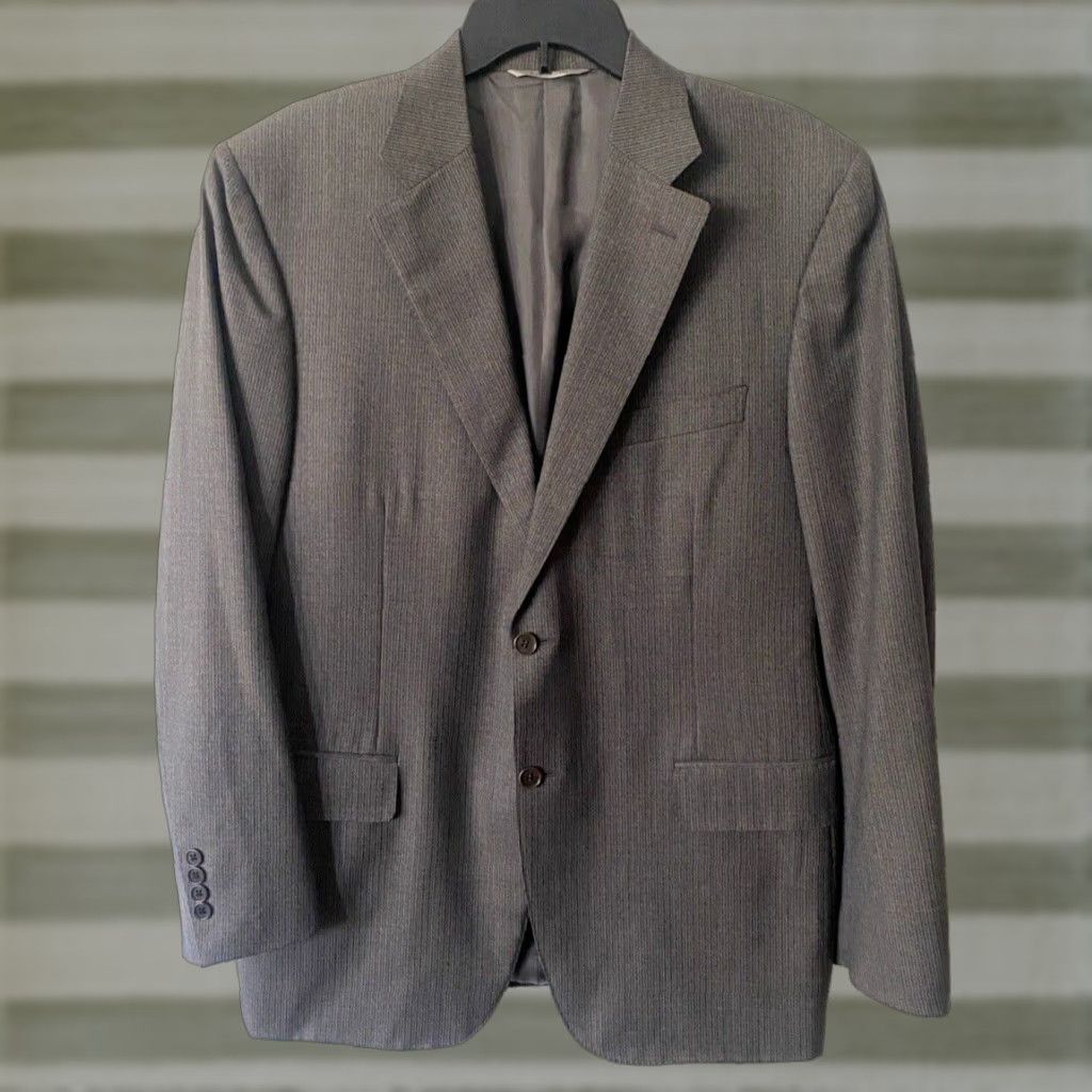 Canali Canali Men’s Wool Sport Coat Jacket Shirt? Size US S / EU 44-46 / 1 - 1 Thumbnail