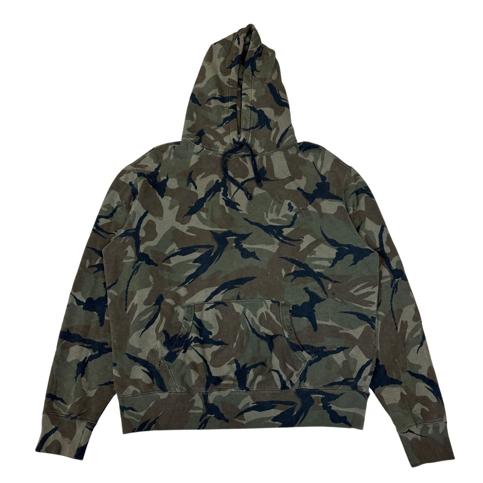 Polo Ralph Lauren Polo Ralph Lauren Camo Hoodie Sweatshirt Men's Large Lounge Size US L / EU 52-54 / 3 - 1 Thumbnail