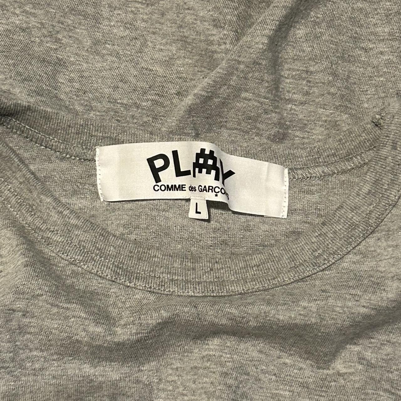 Comme des Garcons Comme Des Garçons cropped grey retro tee - L Size US L / EU 52-54 / 3 - 3 Thumbnail