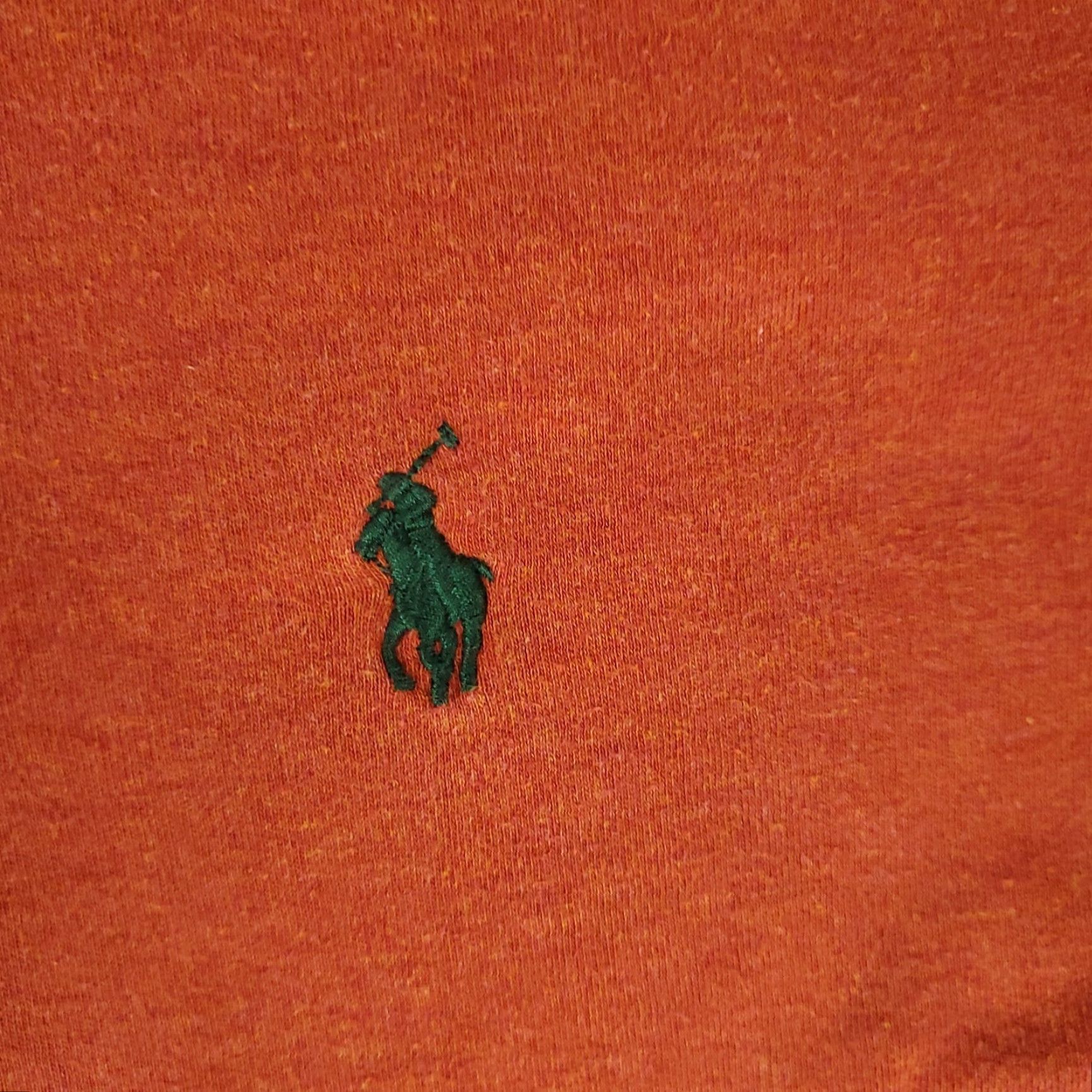 Ralph Lauren Ralph Lauren Polo Shirt Mens XL Orange Casual Short Sleeve Woven Solid Preppy Size US XL / EU 56 / 4 - 3 Thumbnail