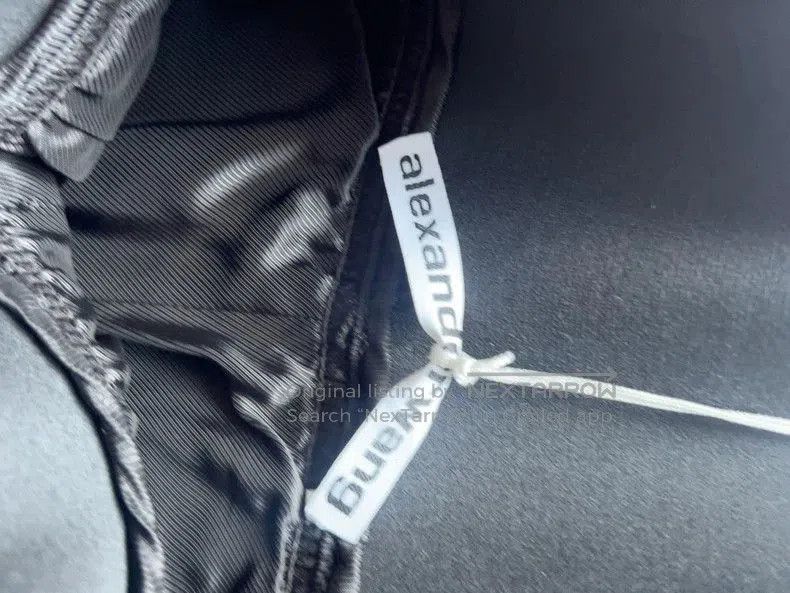 Alexander Wang Alexander Wang Leather High-Waist Shorts. Size US 26 / EU 42 - 4 Thumbnail