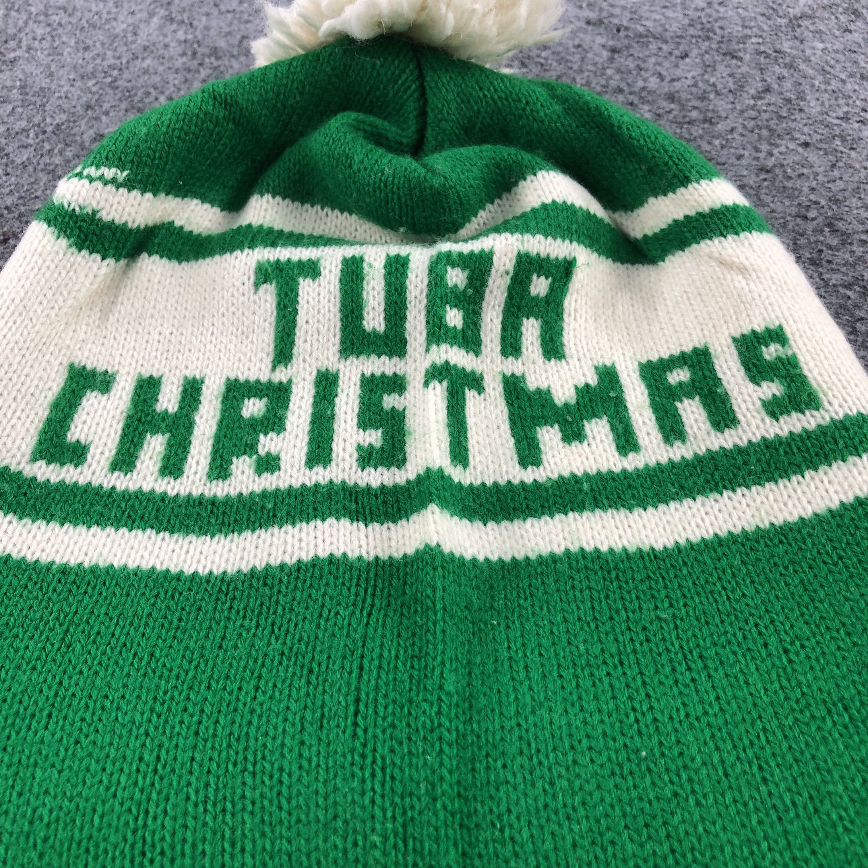 Vintage Unknown Tuba Slouchy Bobble Beanie Snowcap Snow Hat B239 Size ONE SIZE - 4 Thumbnail