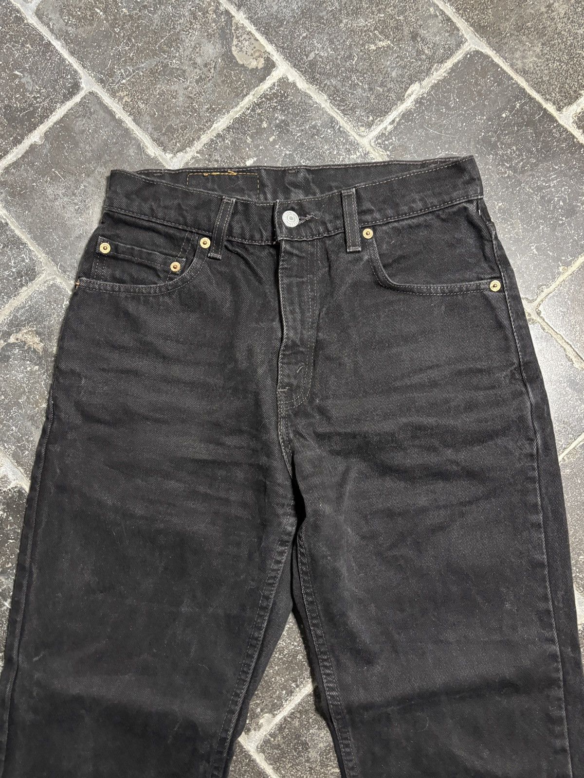 Levi's 1990’s Levi’s 505 Vintage Levi’s Made in Canada Black 29x30 Size US 29 - 11 Thumbnail