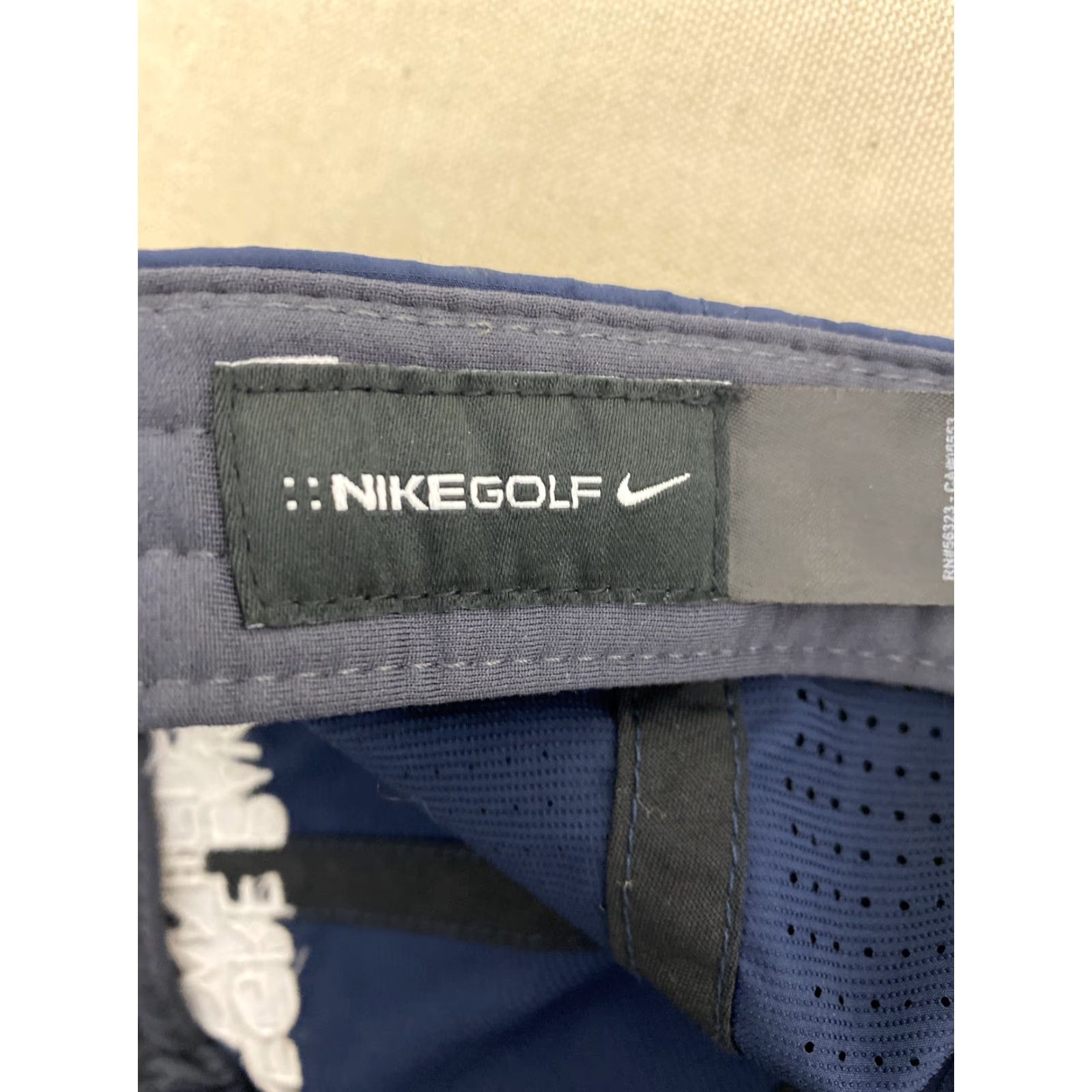 Nike Nike Golf Baseball Cap Adjustable One Size Blue Faegre Baker Daniels Logo Unisex Adults Size ONE SIZE - 6 Thumbnail