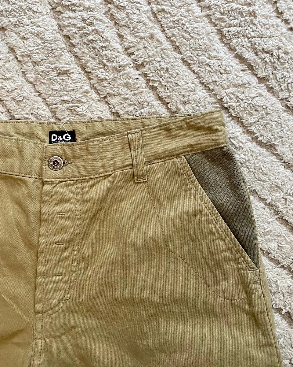Dolce & Gabbana × Vintage AW2008 Dolce & Gabbana Beige Sophisticated Utility Pants Size 32" / US 10 / IT 46 - 5 Thumbnail