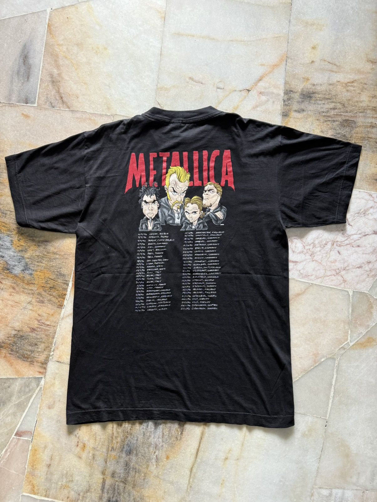 Band Tees × Metallica × Vintage Vintage 1996 Metalicca under license to Giant Size US L / EU 52-54 / 3 - 5 Thumbnail