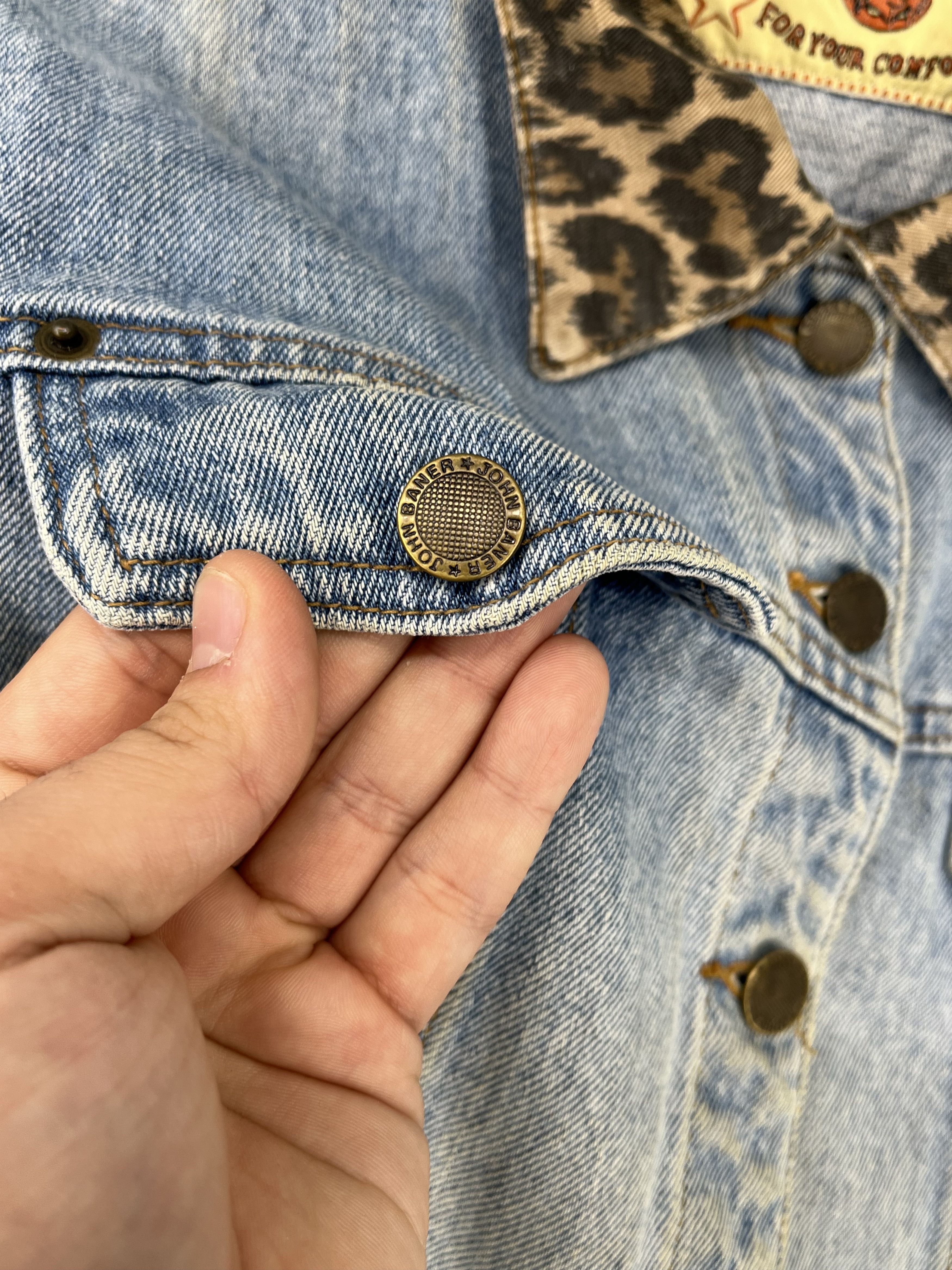 John Baner John Baner Avant Garde Japanese Brand Denim Jacket Size US M / EU 48-50 / 2 - 9 Thumbnail