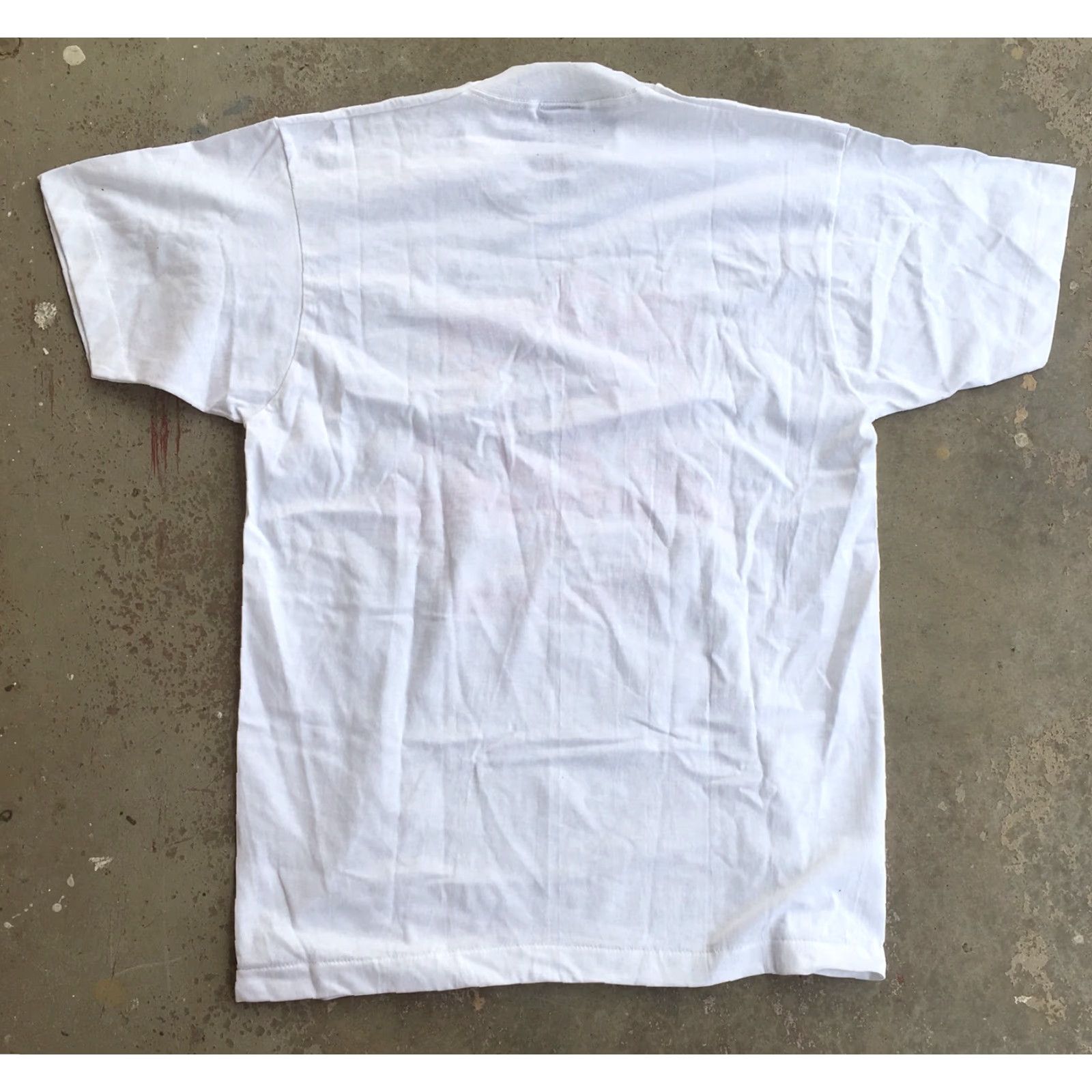 Vintage Lanz 50th Anniversary 1938-1988 T-Shirt Screen Stars Best Made In USA 1980s Sz L Shirt Unisex White 1980s Mens Womens Boys Girls Size US L / EU 52-54 / 3 - 4 Thumbnail