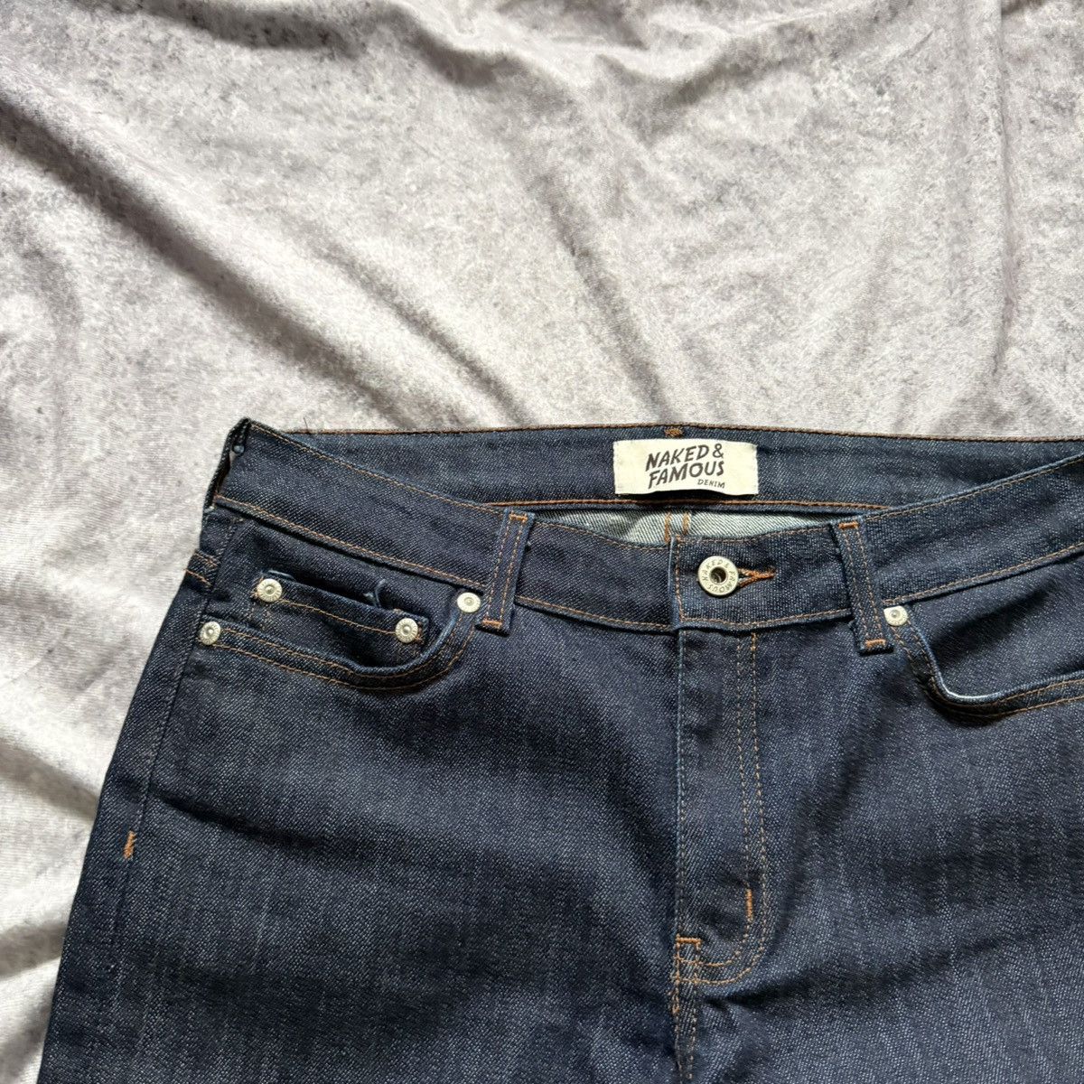 Naked & Famous Naked & Famous The Skinny Indigo Power Stretch Size 31 Size US 31 - 10 Thumbnail