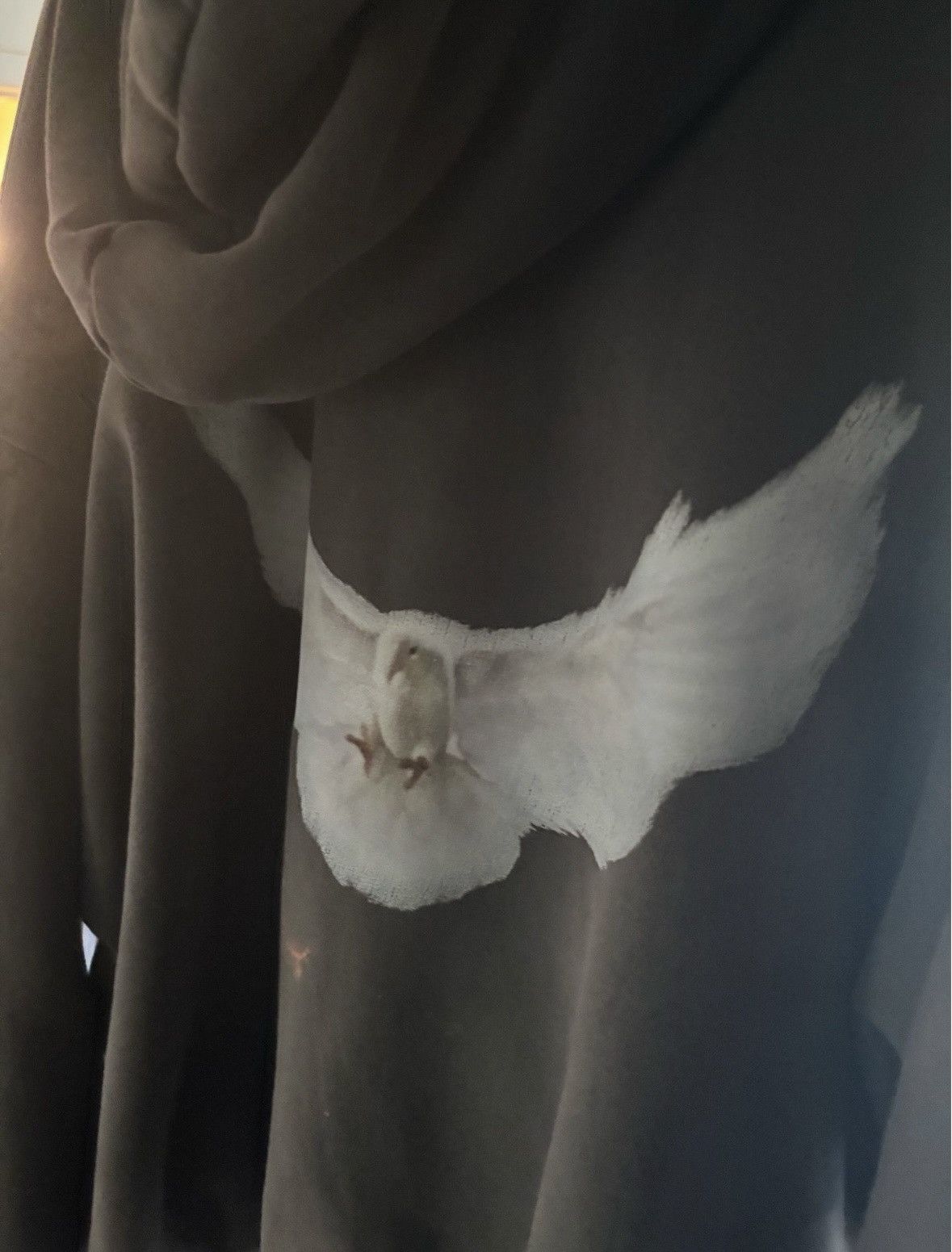 Balenciaga × Gap × Kanye West YZY GAP BALENCI DOVE HOODIE Size US M / EU 48-50 / 2 - 2 Thumbnail