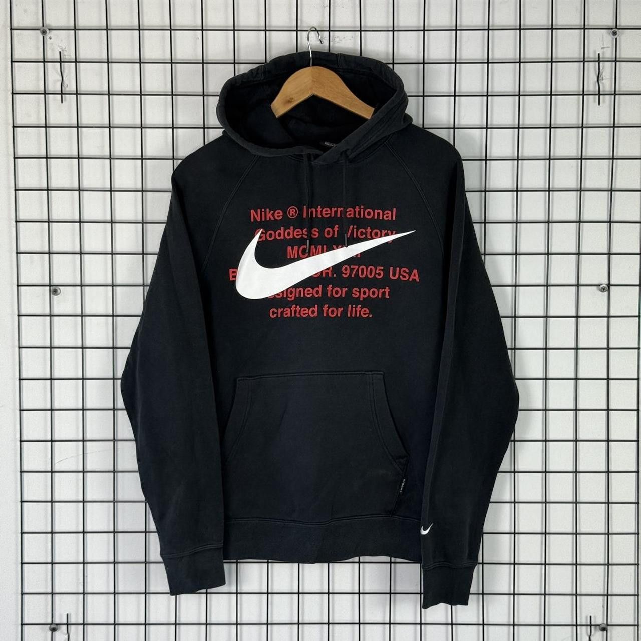 Nike Nike Hoodie Black Off White Style Sweatshirt Size US S / EU 44-46 / 1 - 1 Thumbnail