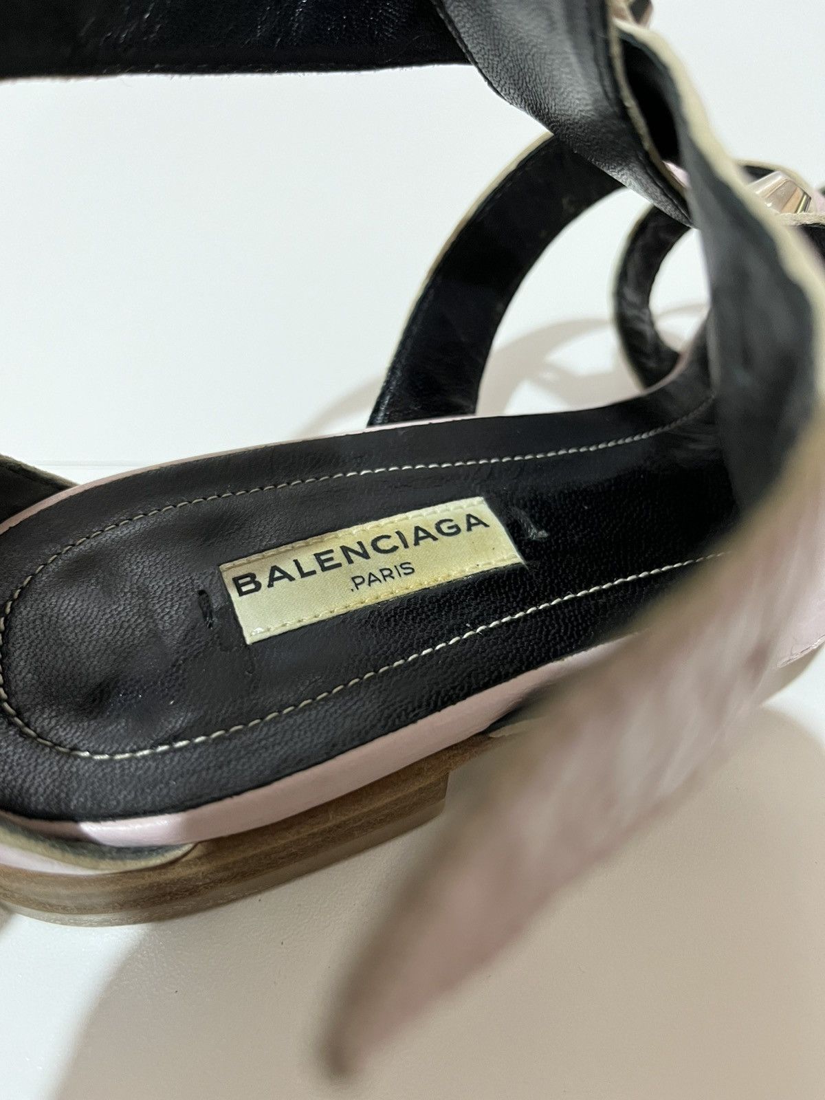 Balenciaga Balenciaga - Arena Studded - Gladiator Sandals Size US 8.5 / IT 38.5 - 9 Thumbnail