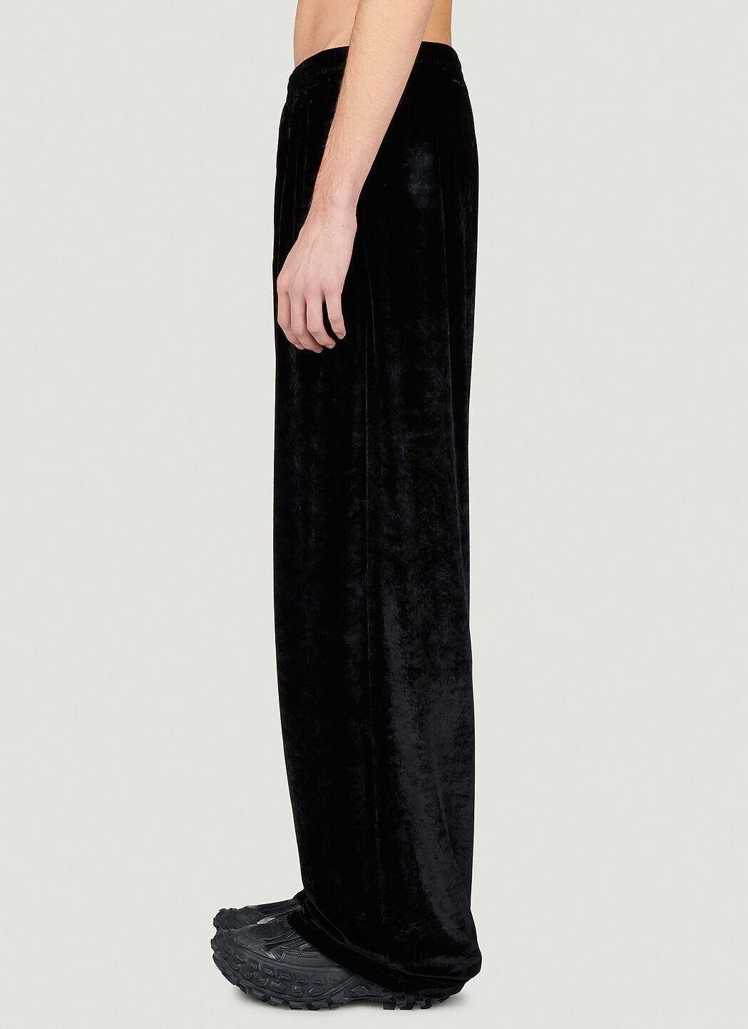 Balenciaga o1mt1gz0325 Baggy Pant in Black Size US 28 / EU 44 - 4 Thumbnail