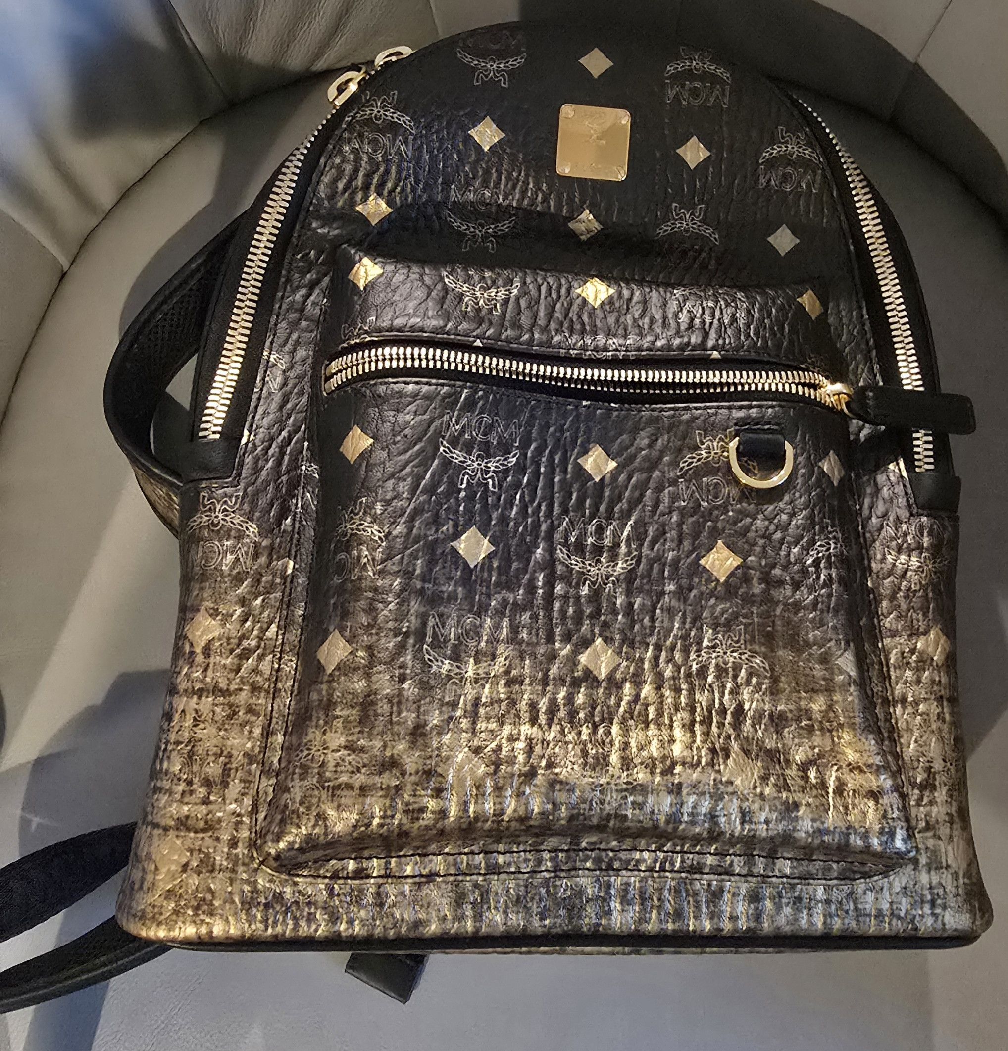 MCM MCM Stark Visetos Ombre Backpack Size ONE SIZE - 1 Thumbnail