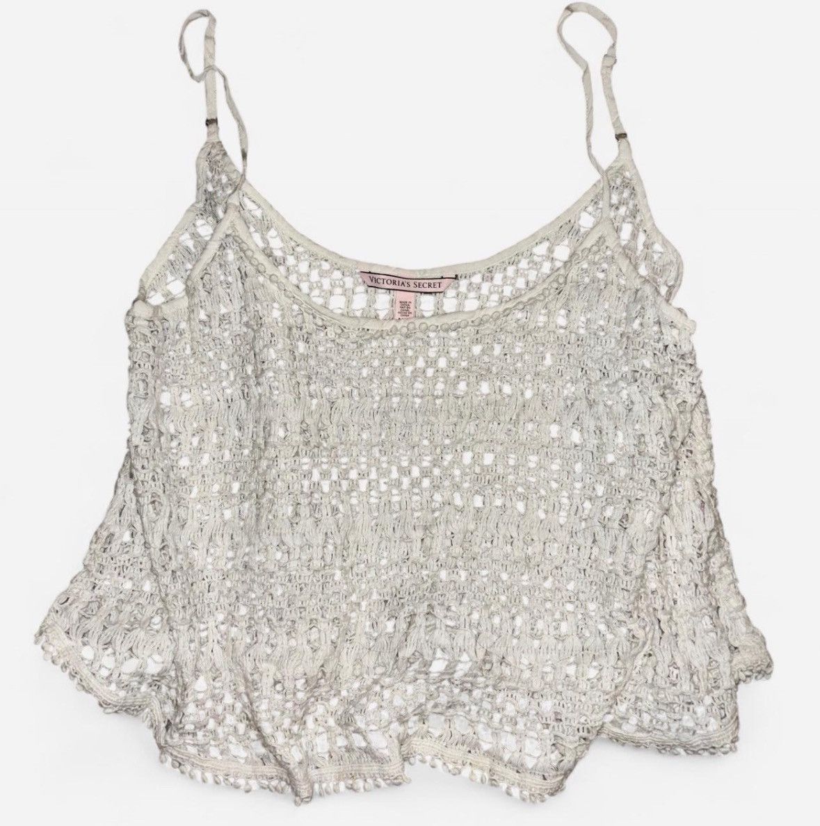 Victoria's Secret Crocheted Victoria’s Secret Tank Top Size M / US 6-8 / IT 42-44 - 1 Thumbnail