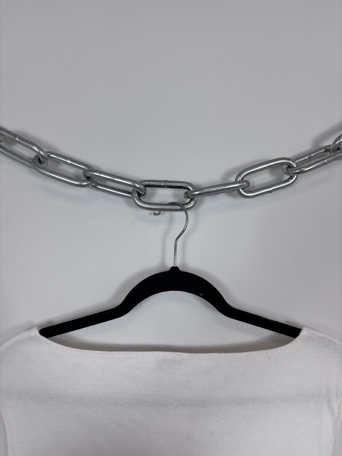 Armani Vintage Armani Jeans Women’s White Crop Top Tank Top Size L / US 10 / IT 46 - 15 Thumbnail