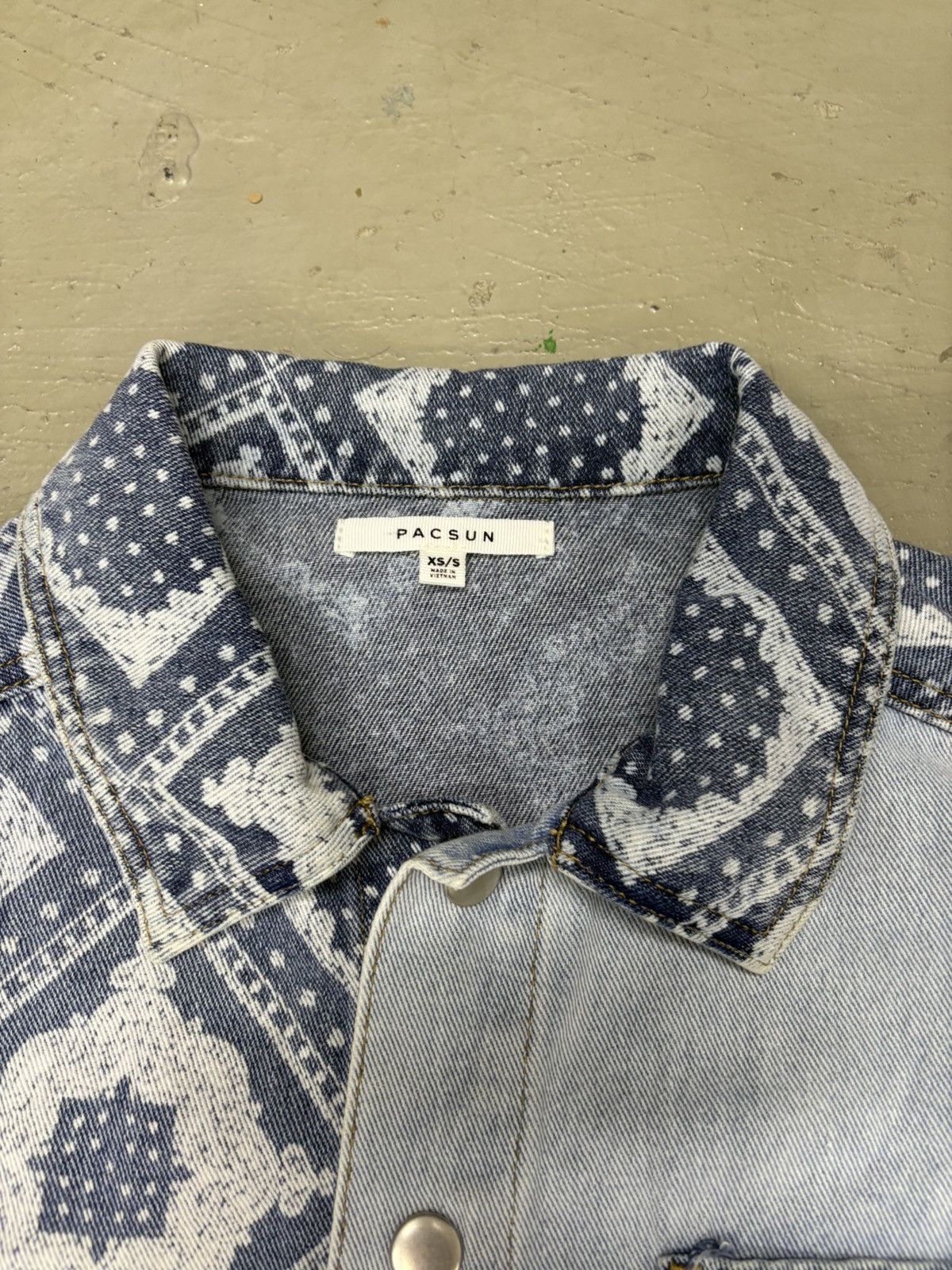 Pacsun Patchwork Kapital Style Inspired Bandana Jacket by Pacsun Size US S / EU 44-46 / 1 - 3 Thumbnail