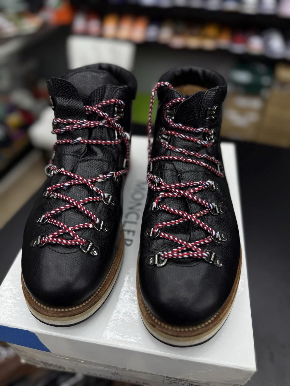 Moncler MONCLER Blanche Ankle Hiking Winter Boots Leather 44EU/11US Size US 11 / IT 41 - 8 Thumbnail