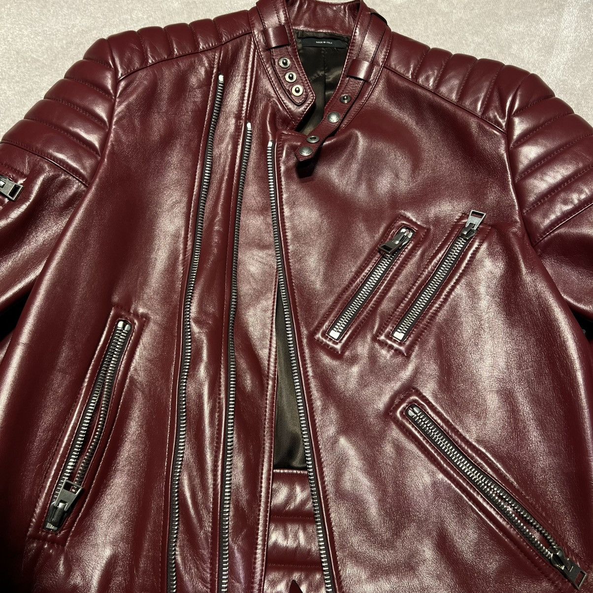 Tom Ford Tom Ford Leather Jacket in Large Size US L / EU 52-54 / 3 - 6 Thumbnail