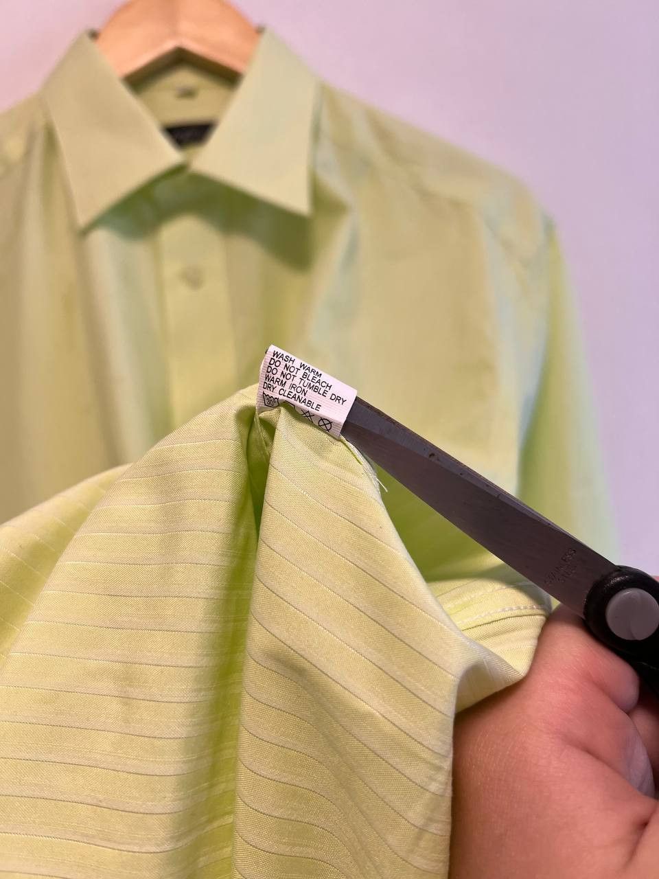Z Zegna Ermenegildo Zegna Shirt Striped Button Up Classic Old Money Size US M / EU 48-50 / 2 - 9 Thumbnail