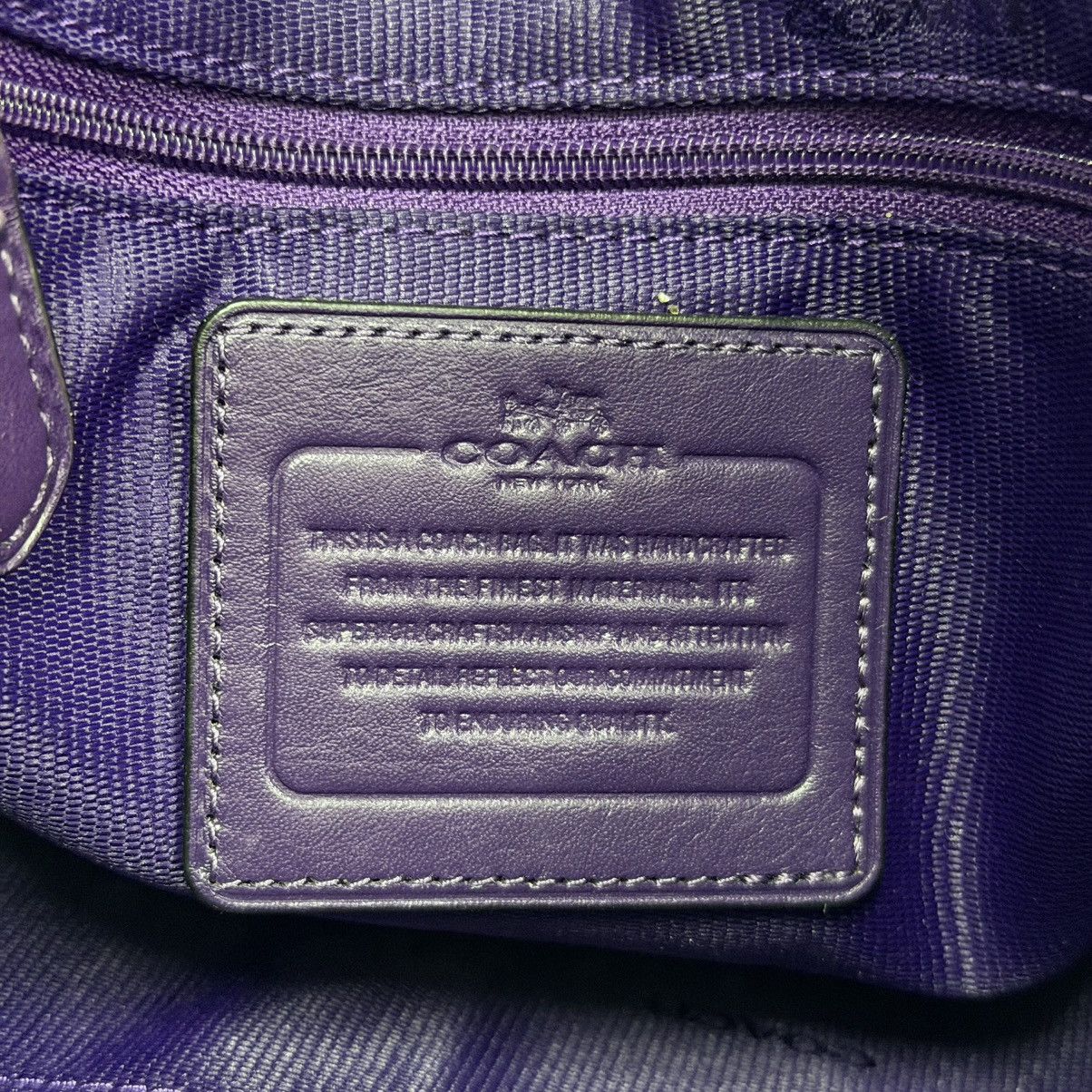 Coach Coach Leather Shoulder Bag Size ONE SIZE - 10 Thumbnail