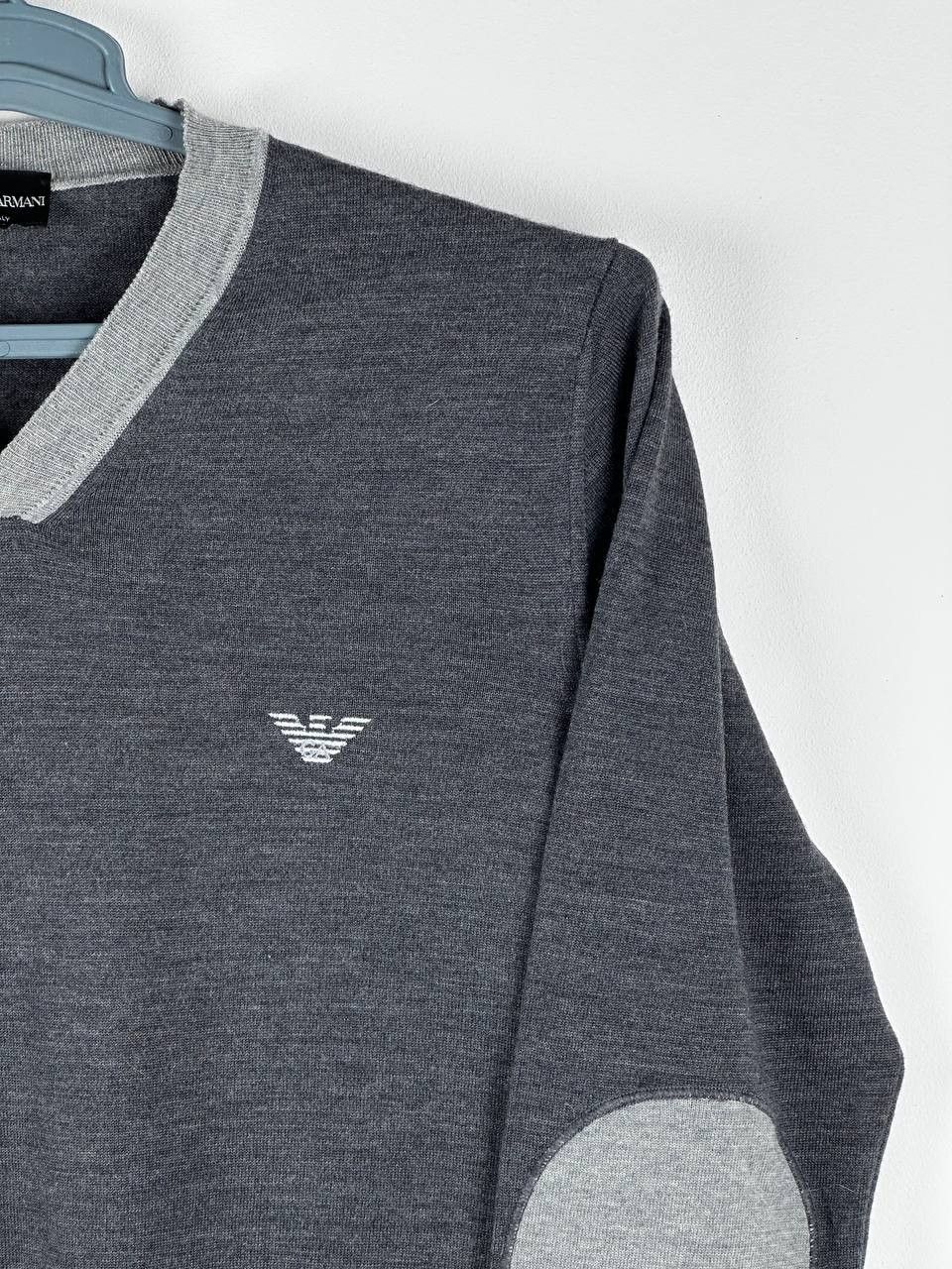 Emporio Armani Mens Jumper Sweater Pullover Wool Emporio Armani Jeans Size US M / EU 48-50 / 2 - 4 Thumbnail