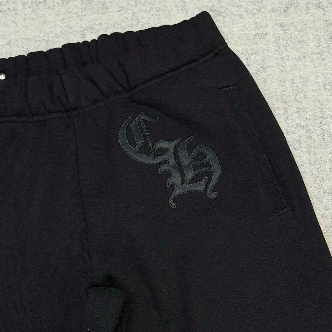 Chrome Hearts CHROME HEARTS CH Seven-Eleven black print scroll sweatpant Size US 32 / EU 48 - 2 Thumbnail