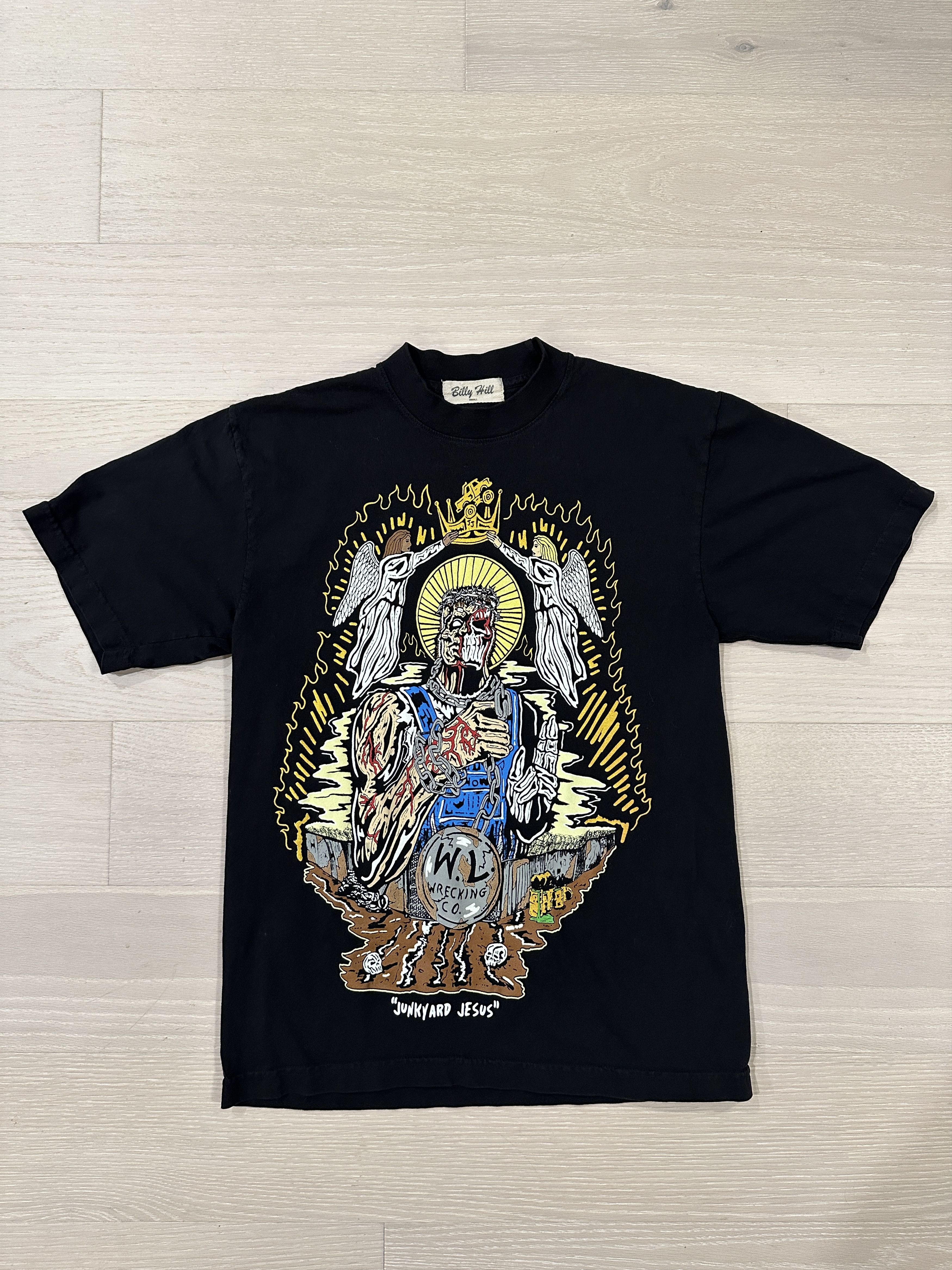Billy Hill × Warren Lotas WL X Billy Hill Junkyard Jesus T-Shirt Size US S / EU 44-46 / 1 - 1 Thumbnail