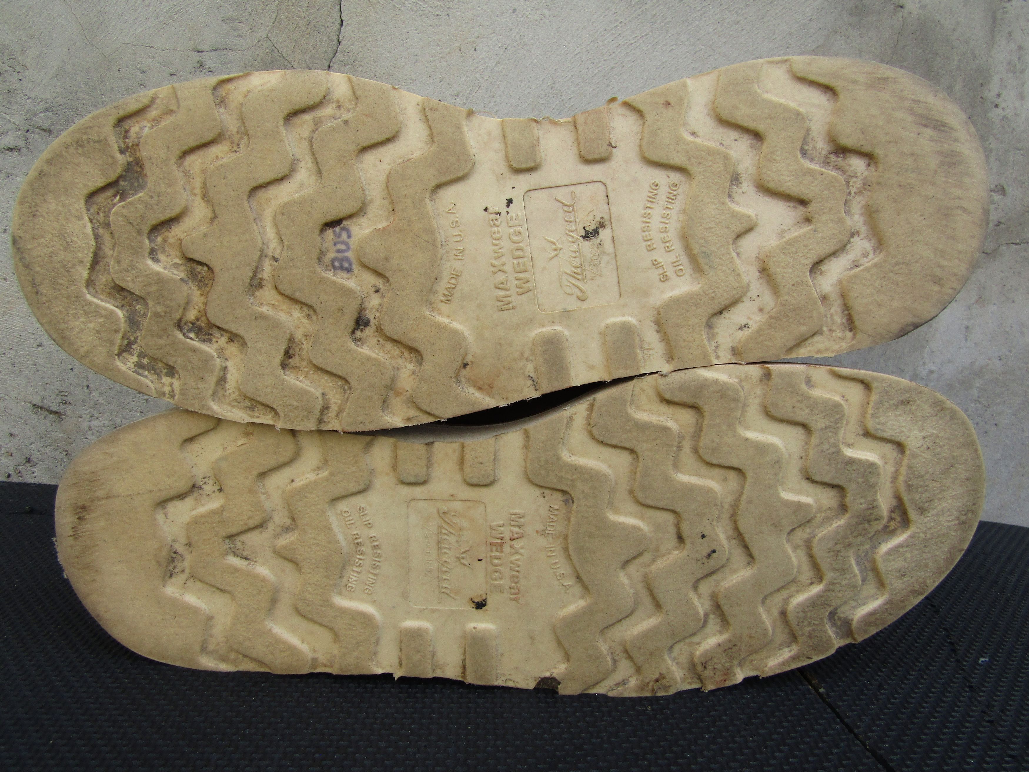 Thorogood Thorogood 1957 Briar Moc Toe Brown Leather 6" 814-3600 Size US 14 / EU 47 - 9 Thumbnail