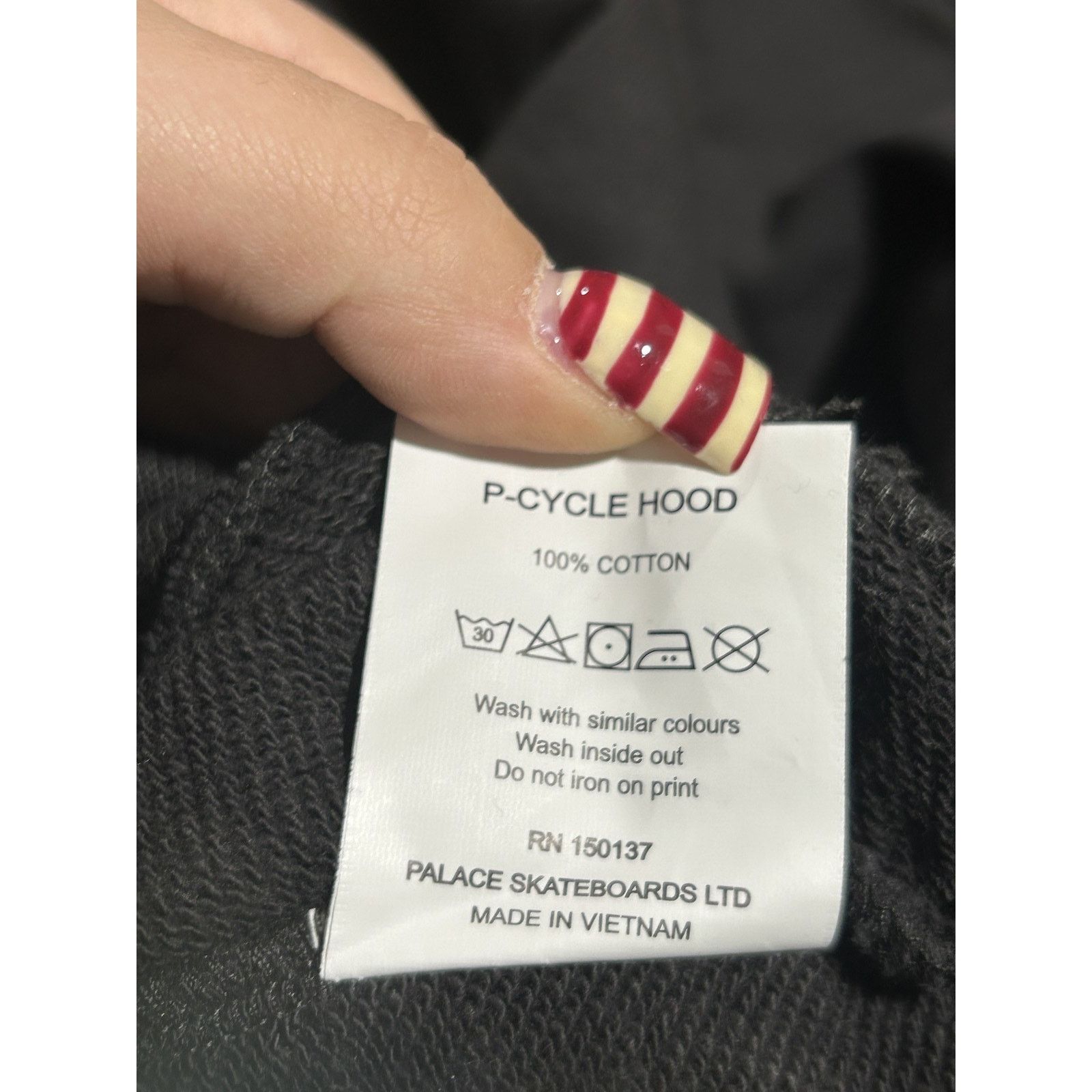 Palace PALACE RECYLCE HOODIE SIZE XXL PREOWNED Size US XXL / EU 58 / 5 - 5 Thumbnail