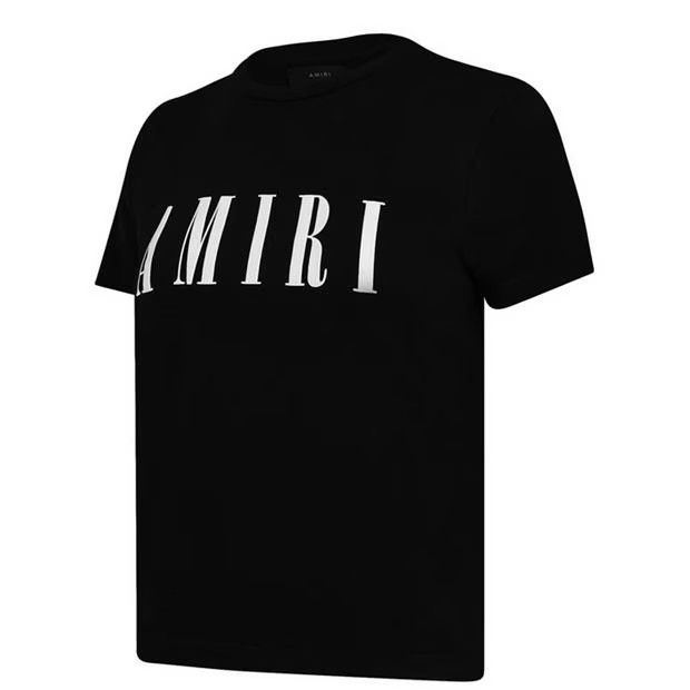 Amiri o1g2r1mq0824 Core Logo T-Shirts in Black Size S / US 4 / IT 40 - 3 Thumbnail