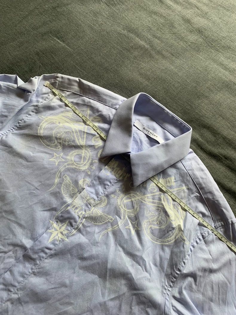 Givenchy Givenchy Size37 Goat head demon print shirt Size US M / EU 48-50 / 2 - 7 Thumbnail