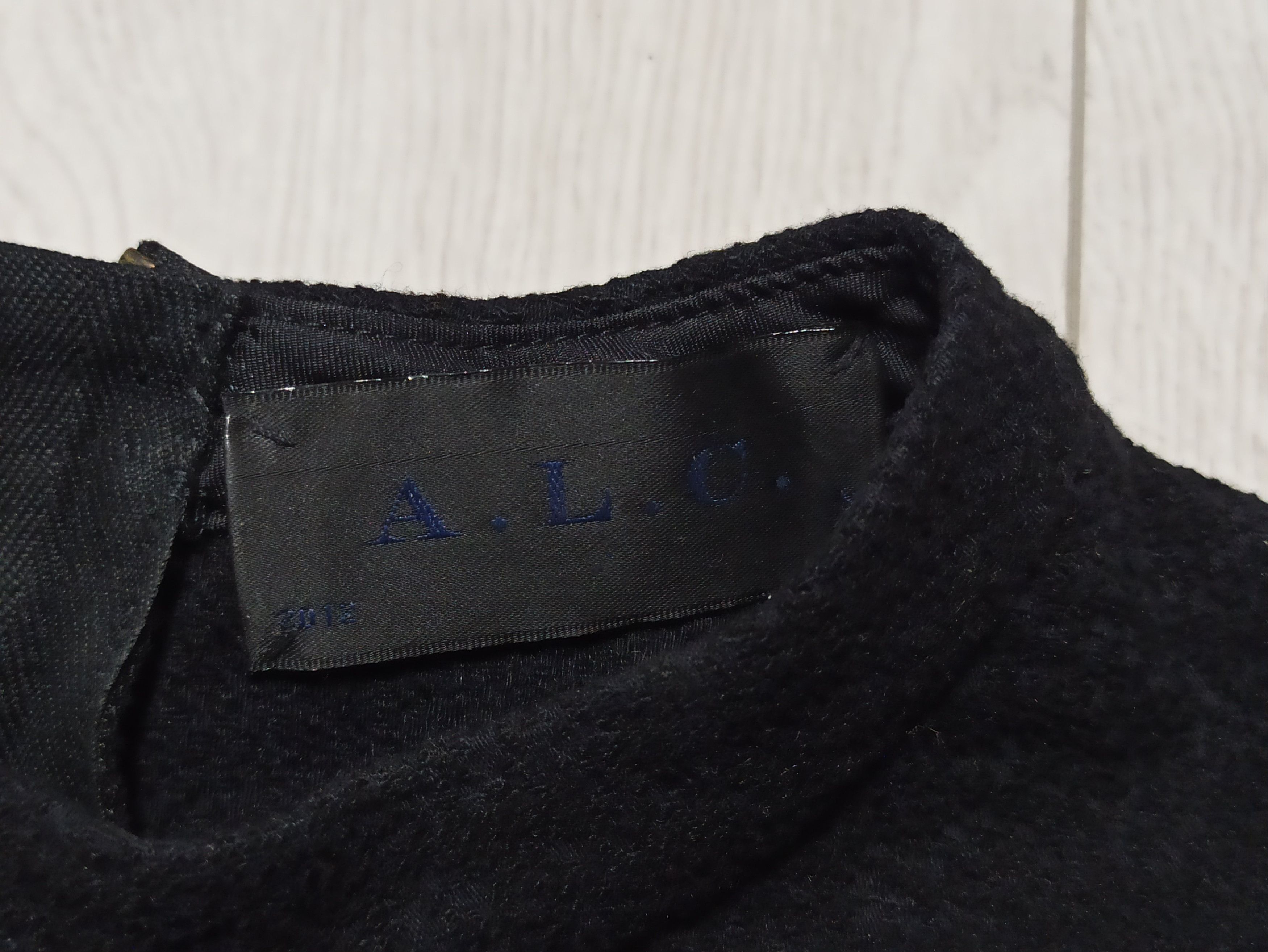 A.L.C. A.L.C Womens Black Stretch Leather Candy Dress Size XS / US 0-2 / IT 36-38 - 4 Thumbnail