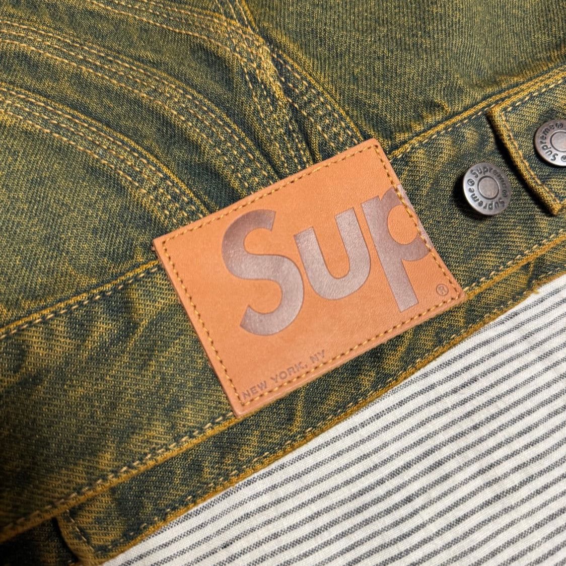 Supreme Supreme S Logo Denim Trucker Jacket Size US S / EU 44-46 / 1 - 4 Thumbnail