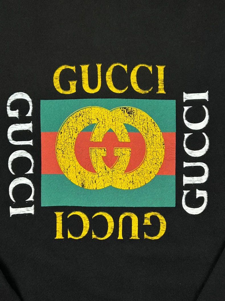 Gucci Gucci Vintage Logo Hooded Sweatshirt for Men-2506 Size US XL / EU 56 / 4 - 8 Thumbnail