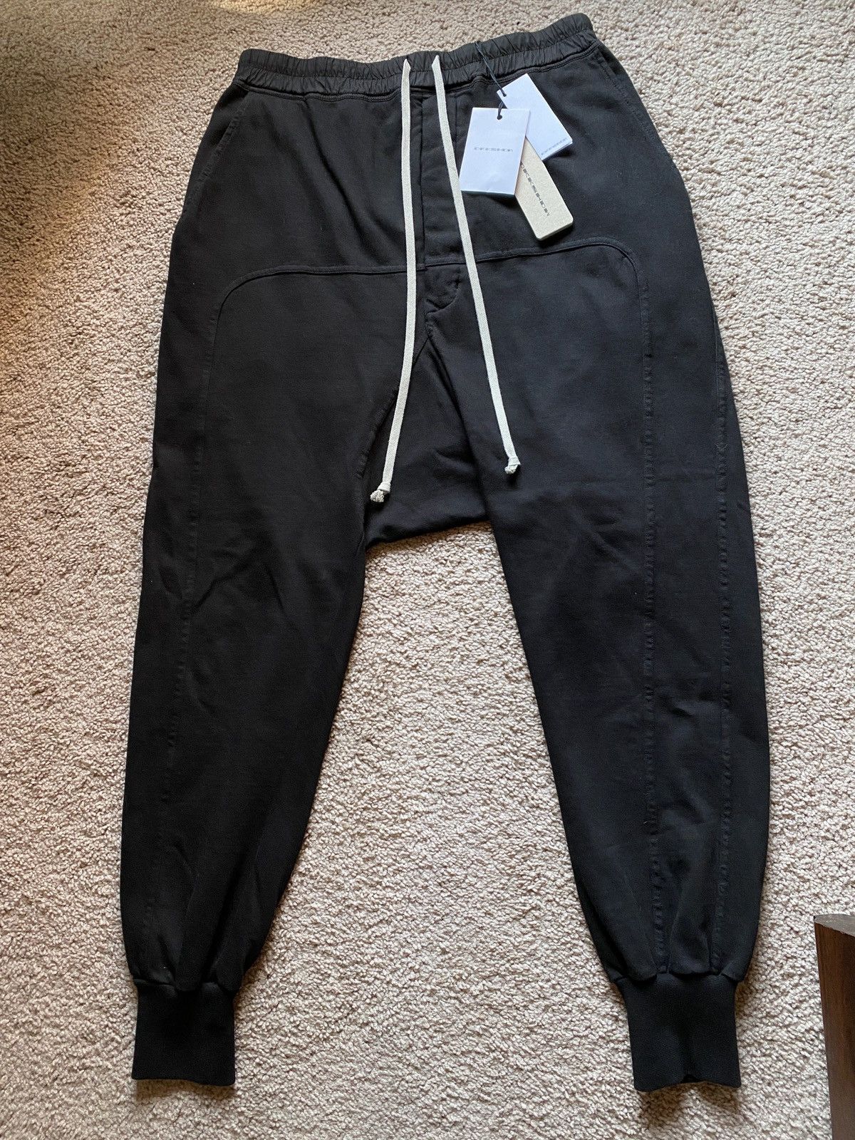 パンツ rick owens drkshdw prisoner XS black Rick Owens DRKSHDW Prisoner Sweat Pants | Black | FARFETCH