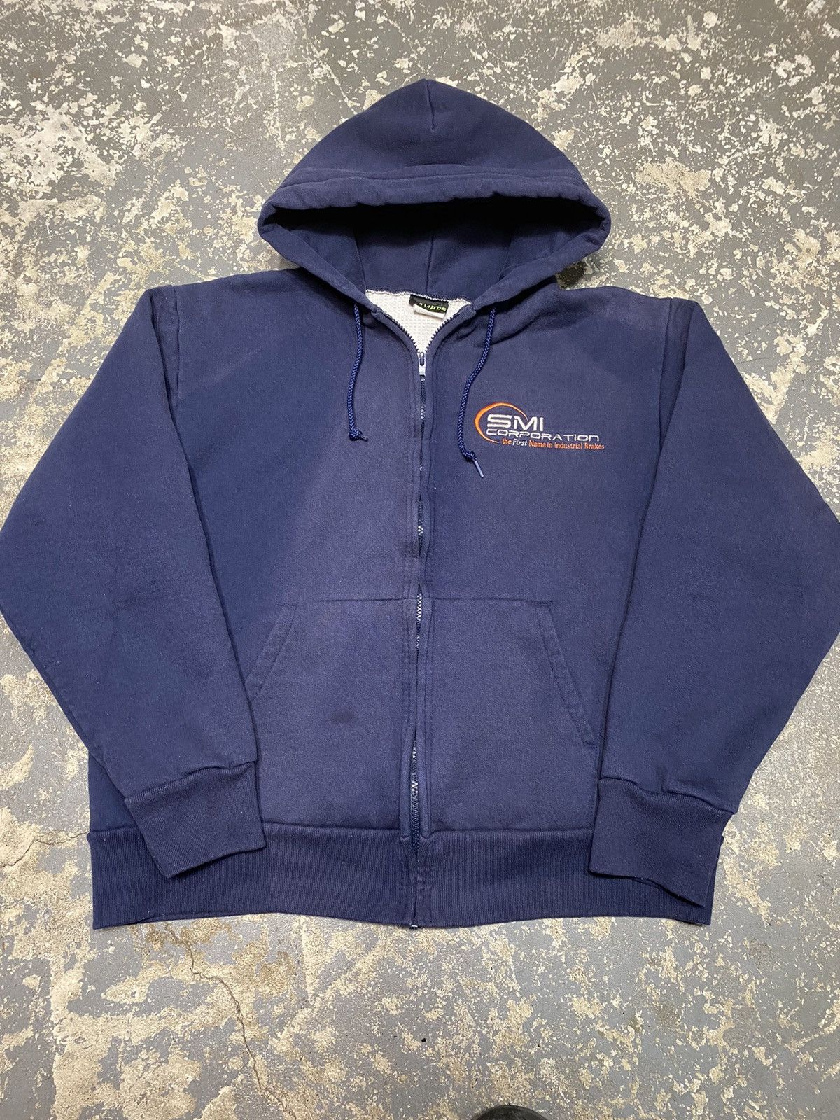 Camber × Vintage Vintage Camber Waffle Insulated Thermal Zip Hoodie Sweat USA Size US L / EU 52-54 / 3 - 10 Thumbnail